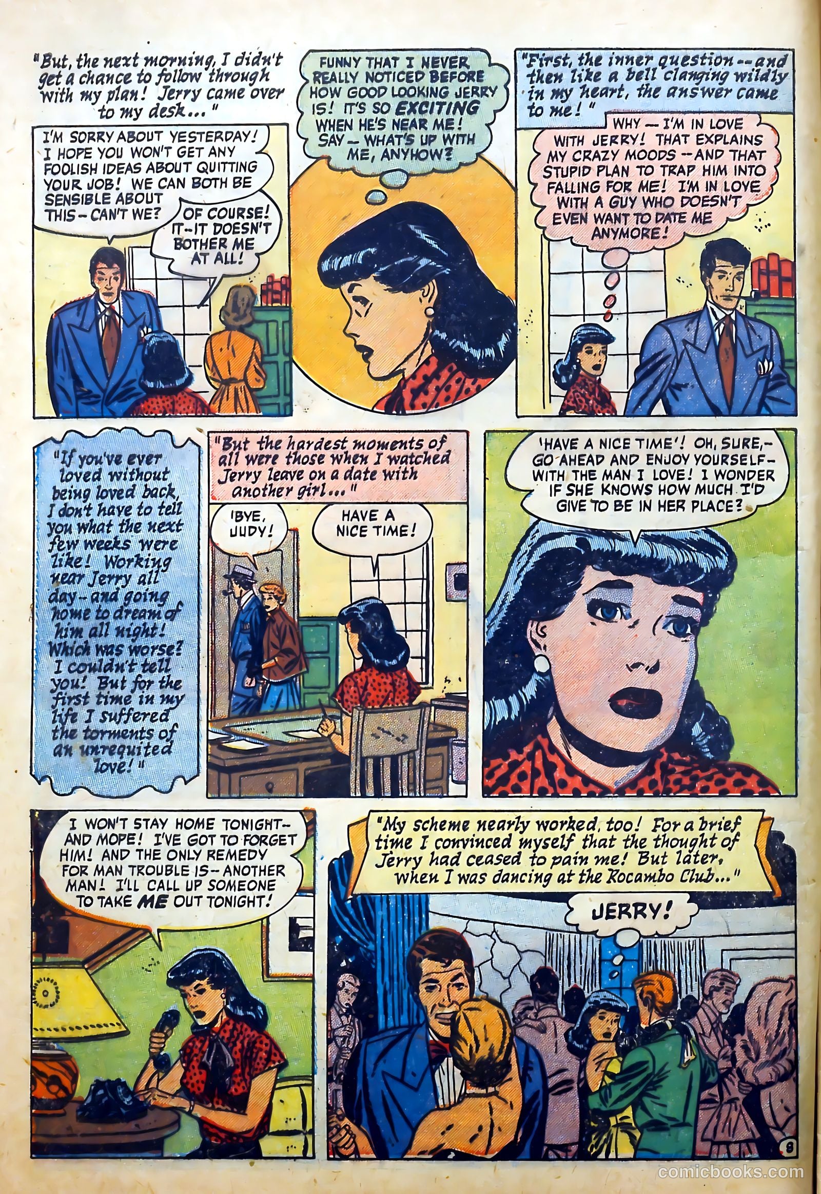 Love Diary #10 (1950) — page 10 of 52