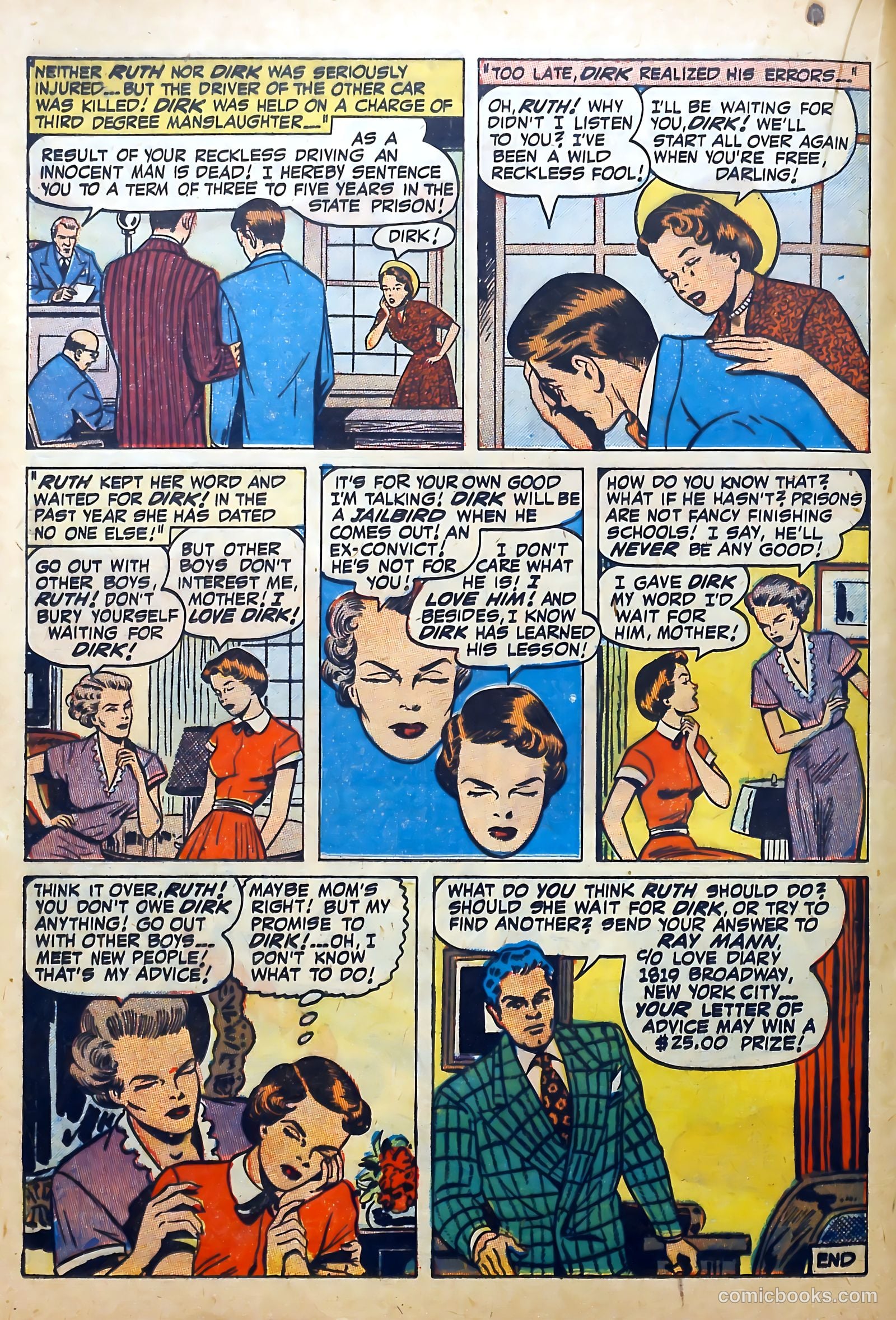 Love Diary #10 (1950) — page 28 of 52