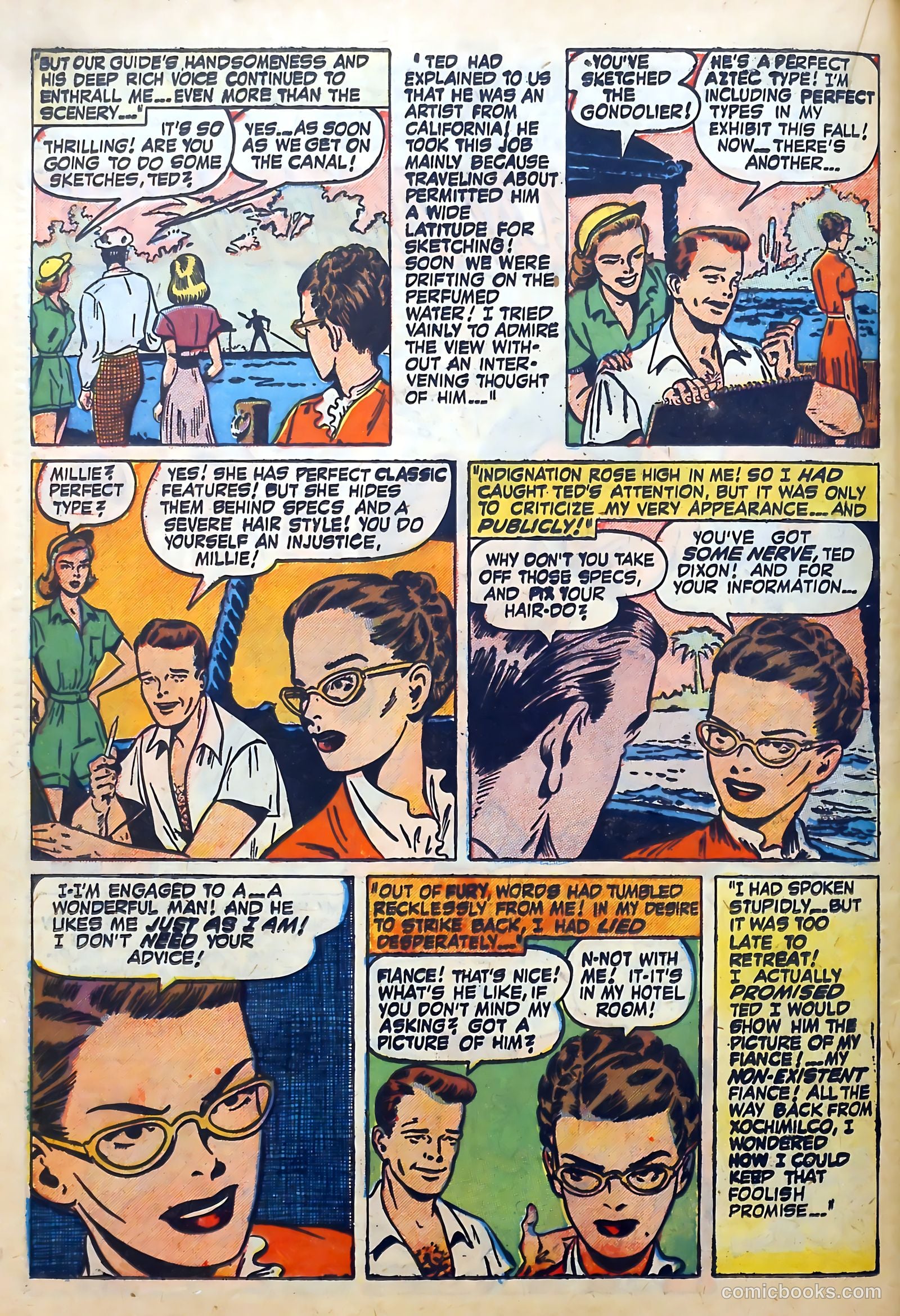 Love Diary #10 (1950) — page 32 of 52
