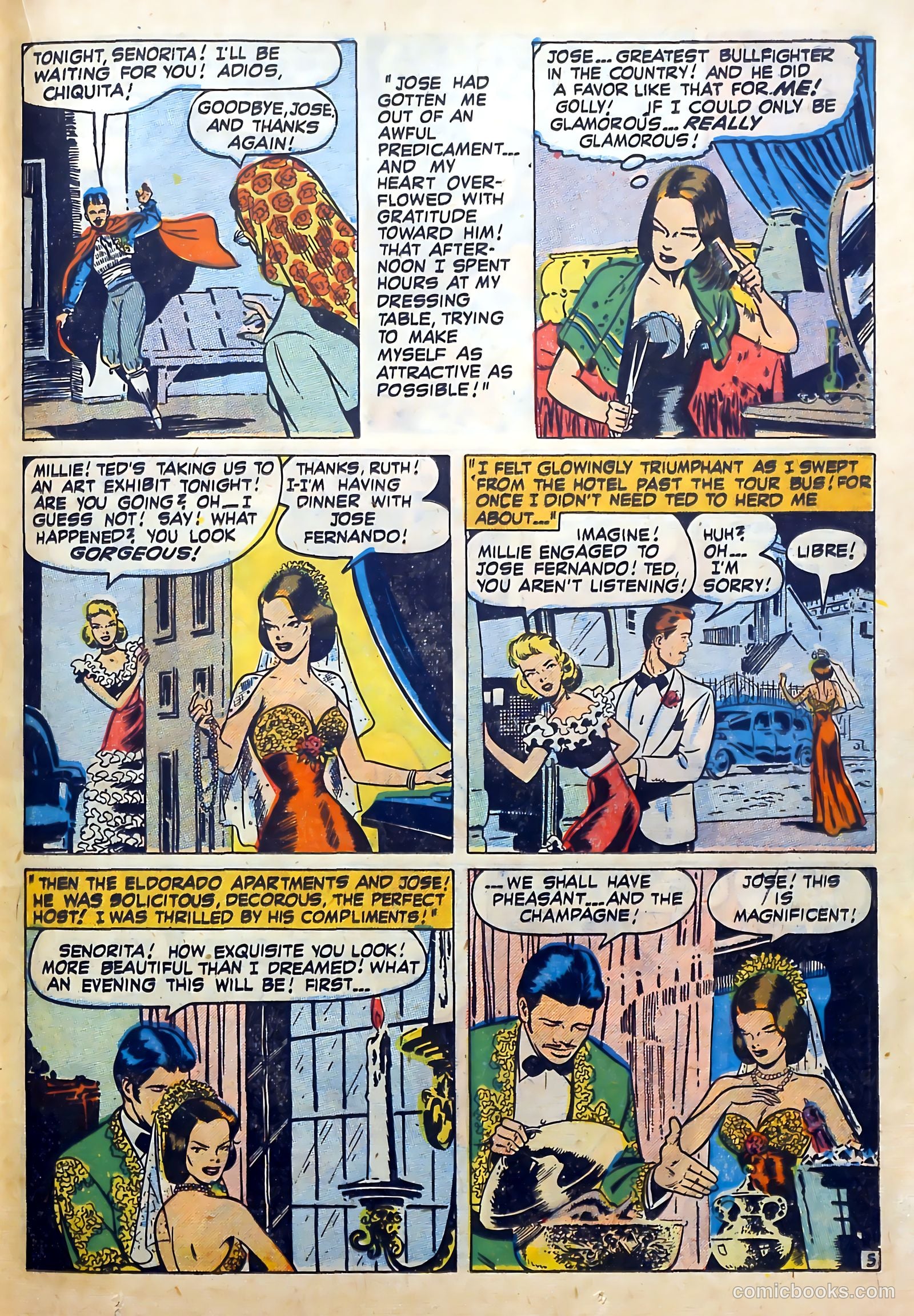 Love Diary #10 (1950) — page 35 of 52