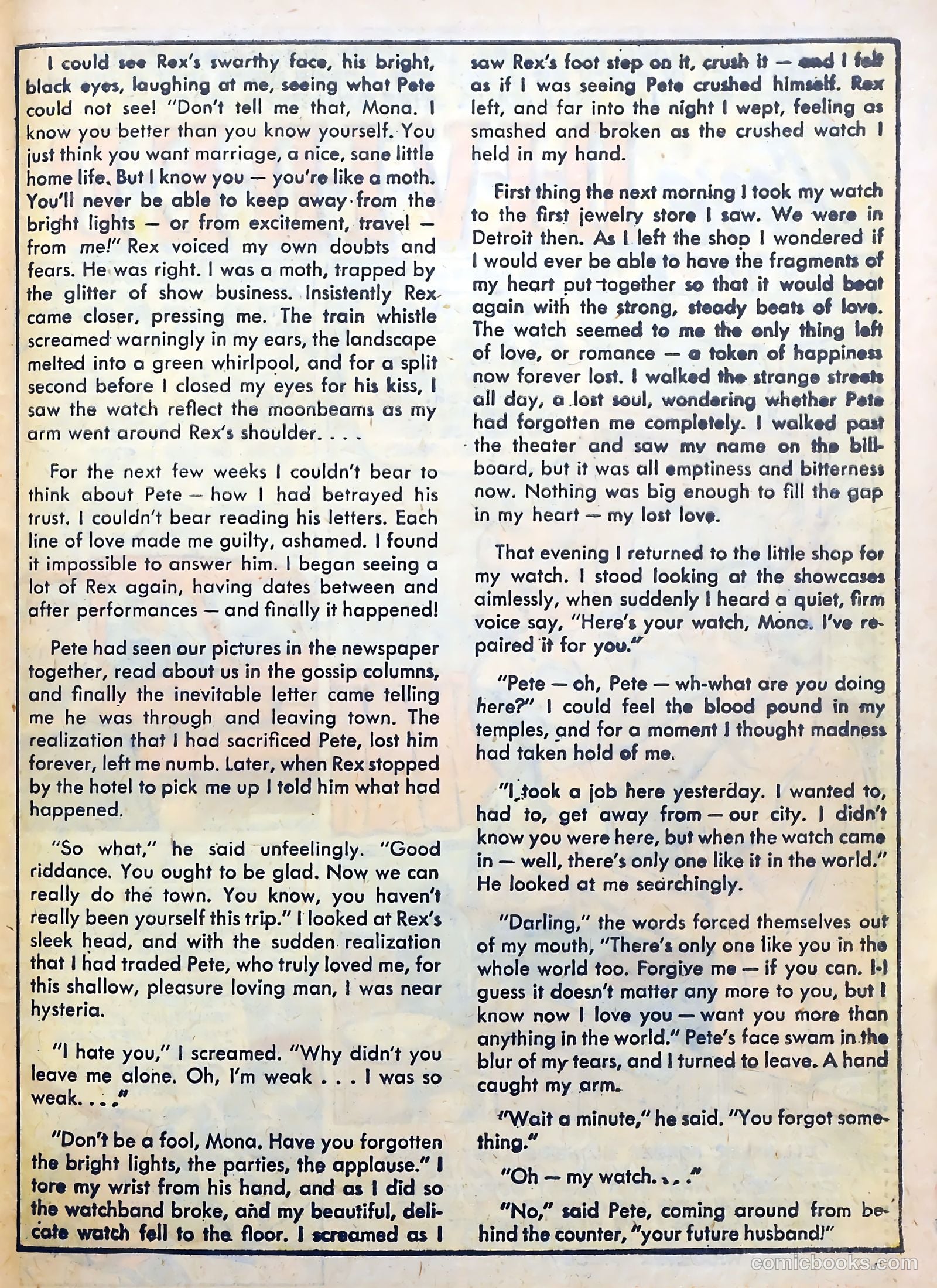 Love Diary #10 (1950) — page 39 of 52