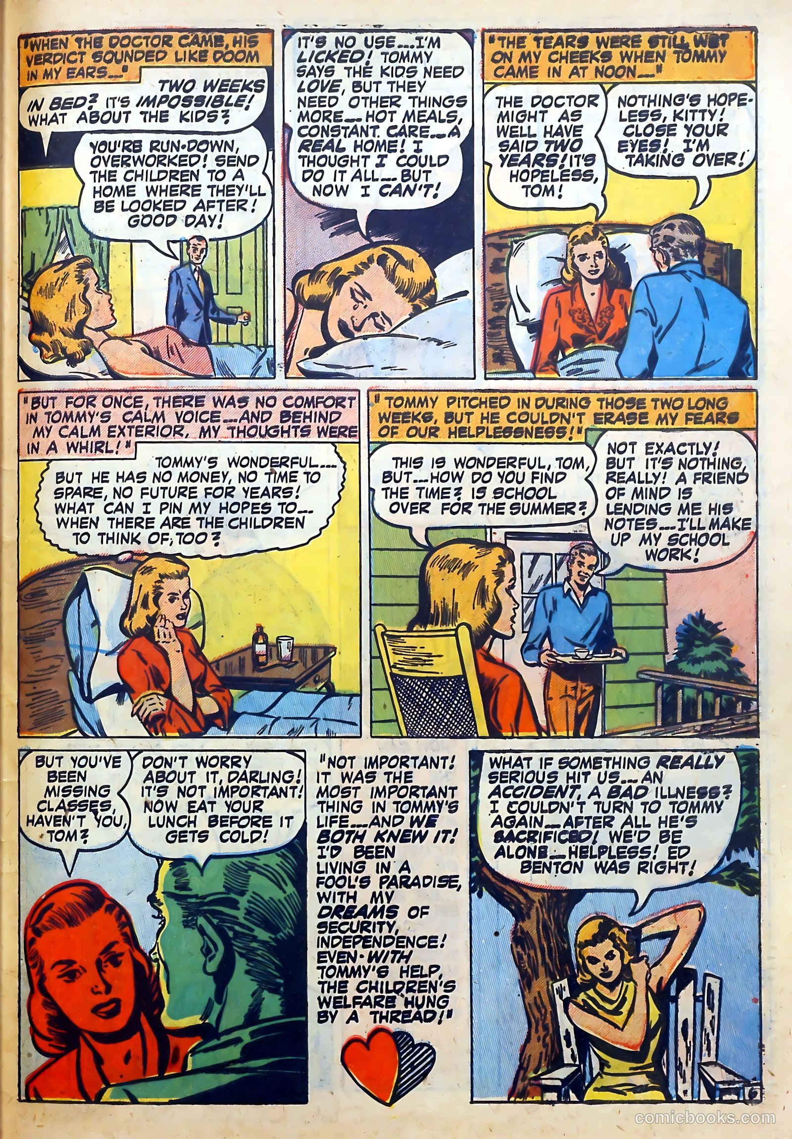 Love Diary #10 (1950) — page 45 of 52