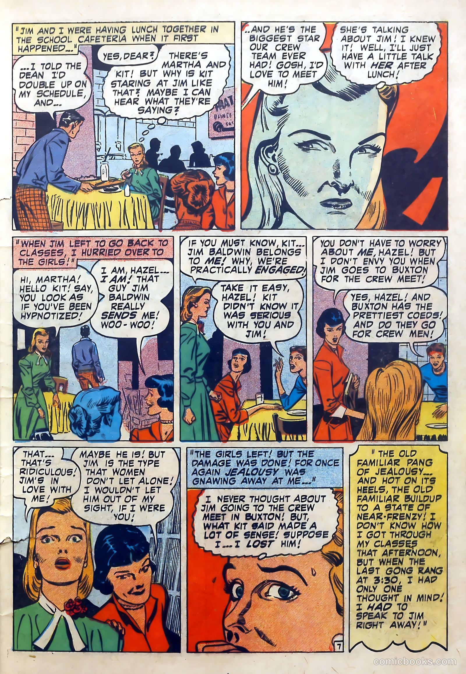 Love Diary #11 (1950) — page 9 of 52