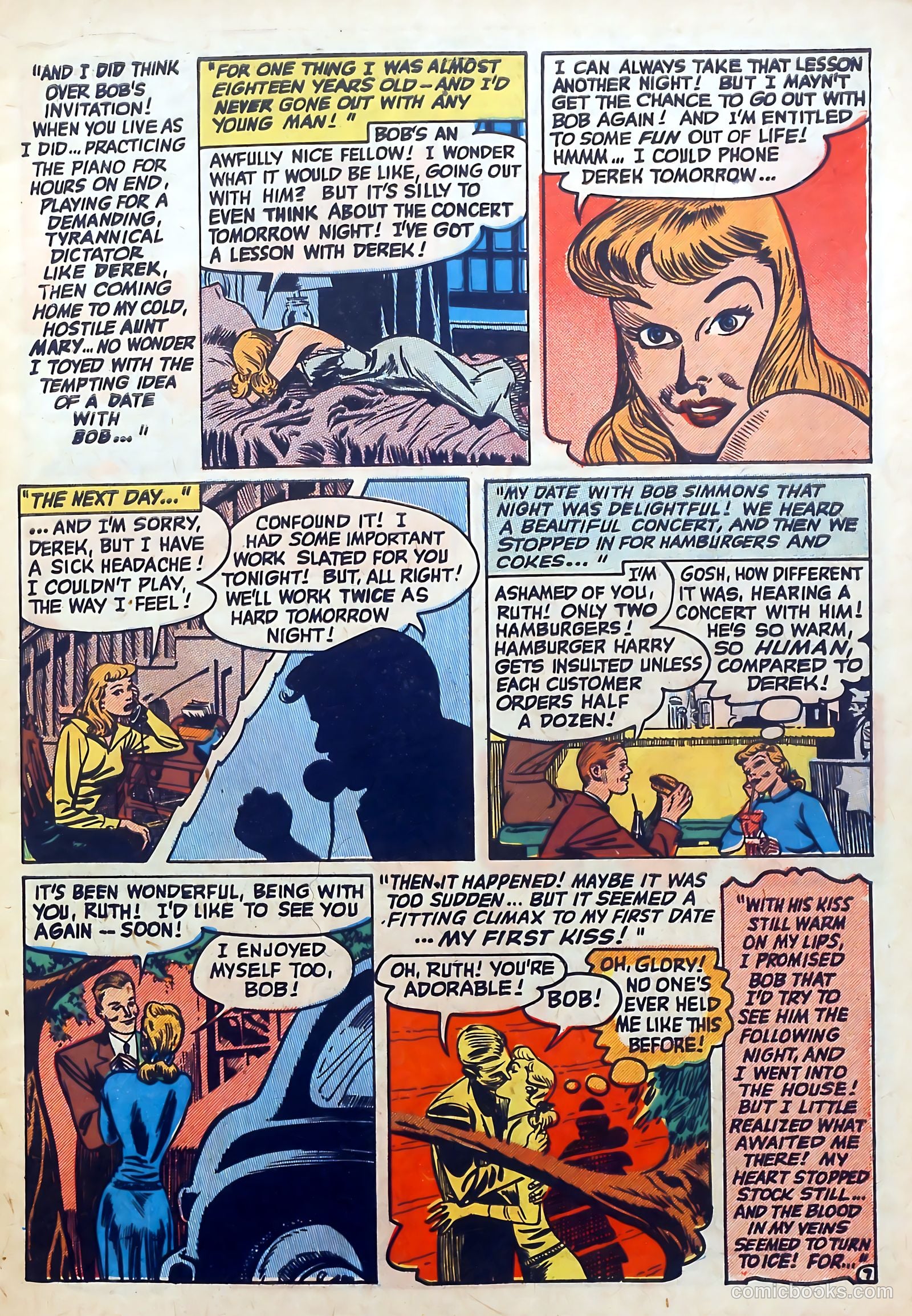 Love Diary #13 (1951) — page 9 of 52