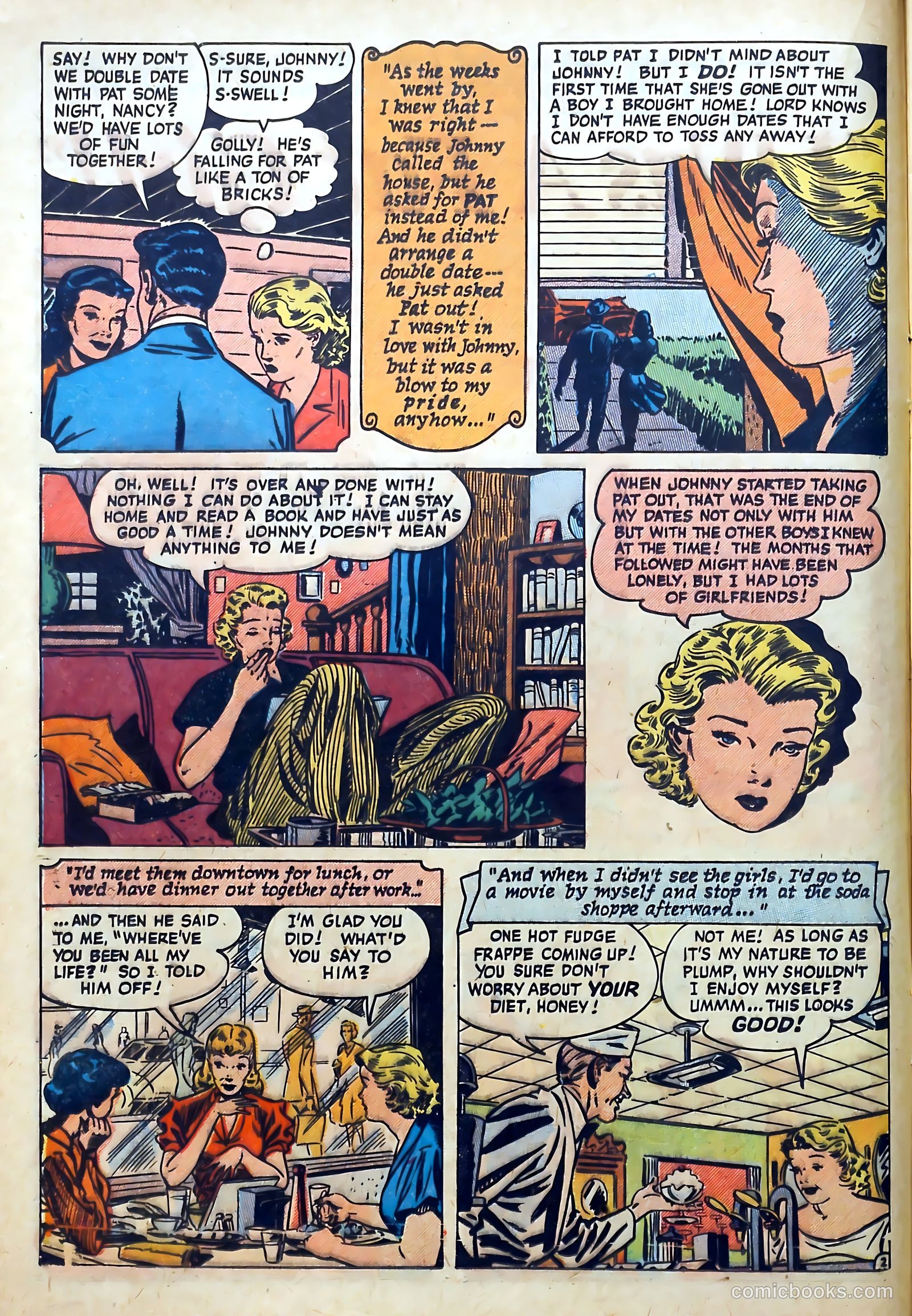 Love Diary #13 (1951) — page 16 of 52