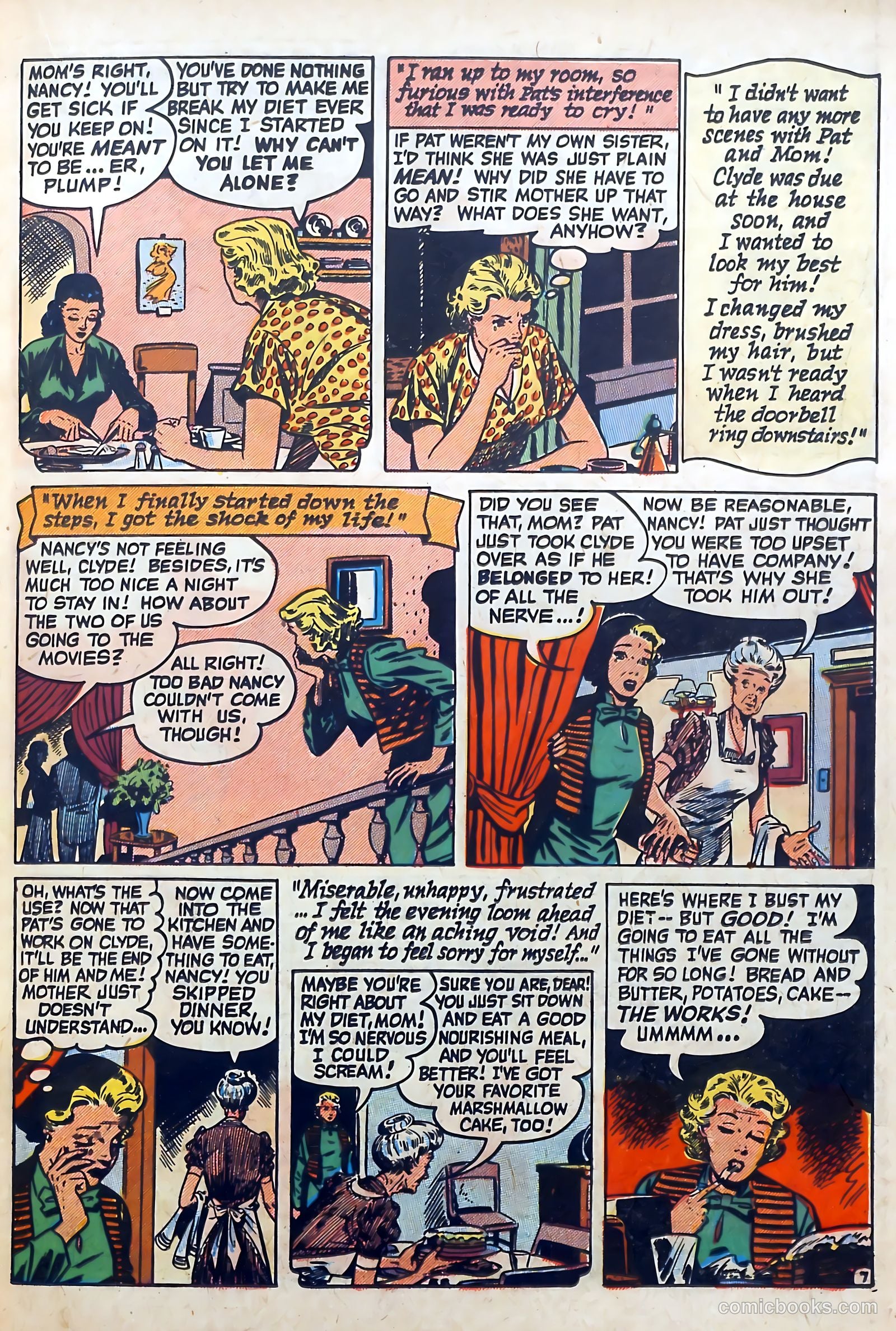 Love Diary #13 (1951) — page 21 of 52