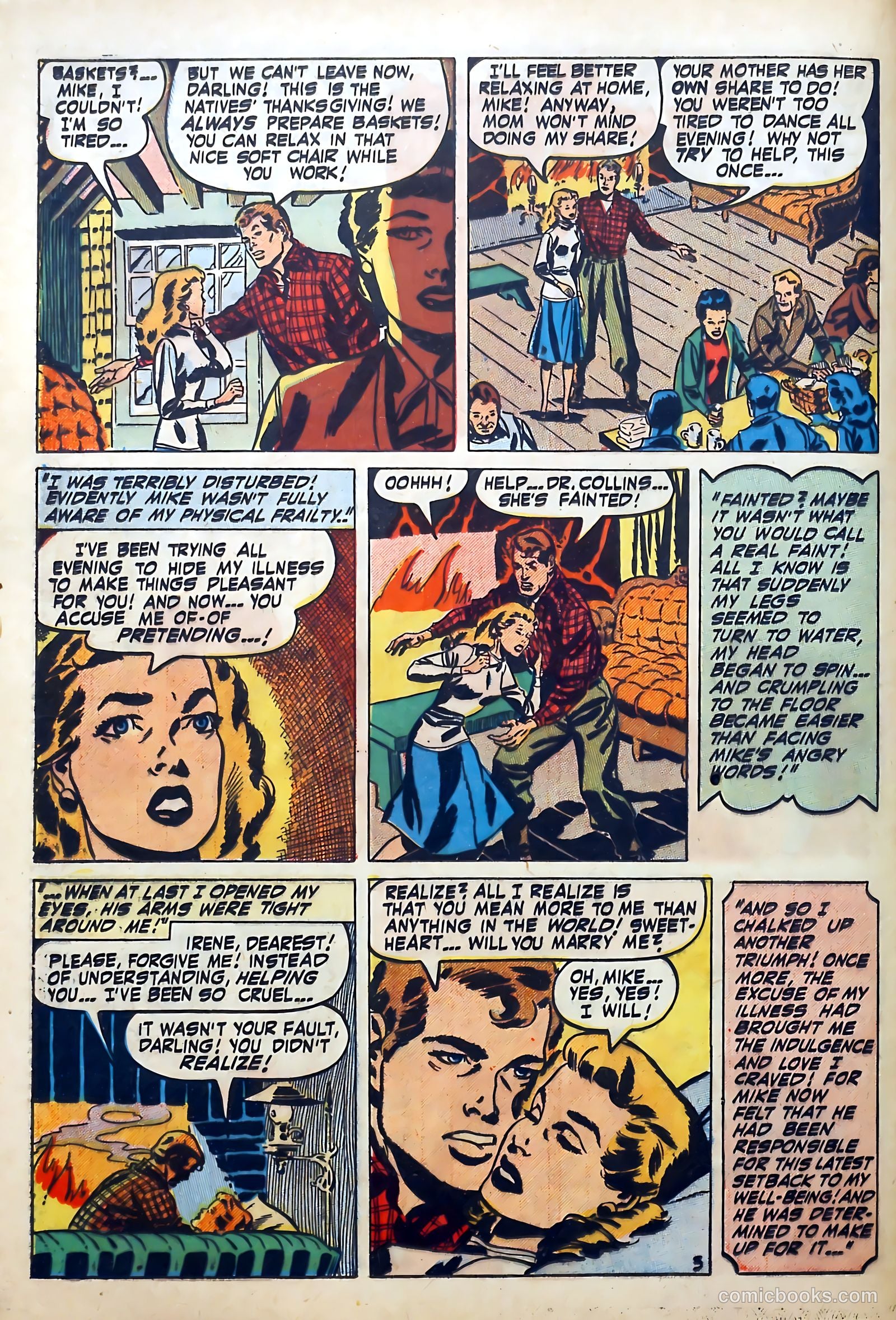 Love Diary #13 (1951) — page 36 of 52