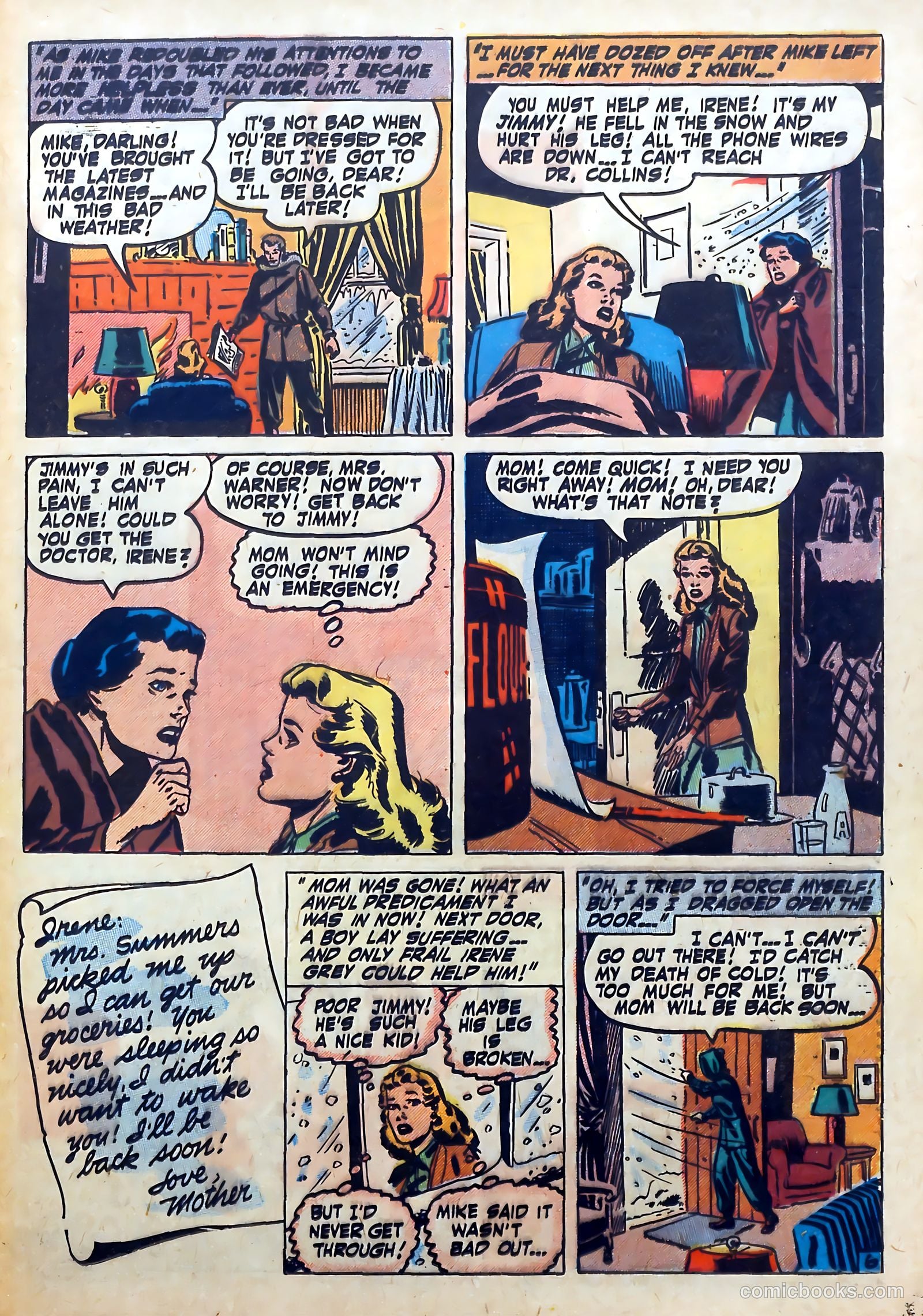 Love Diary #13 (1951) — page 37 of 52