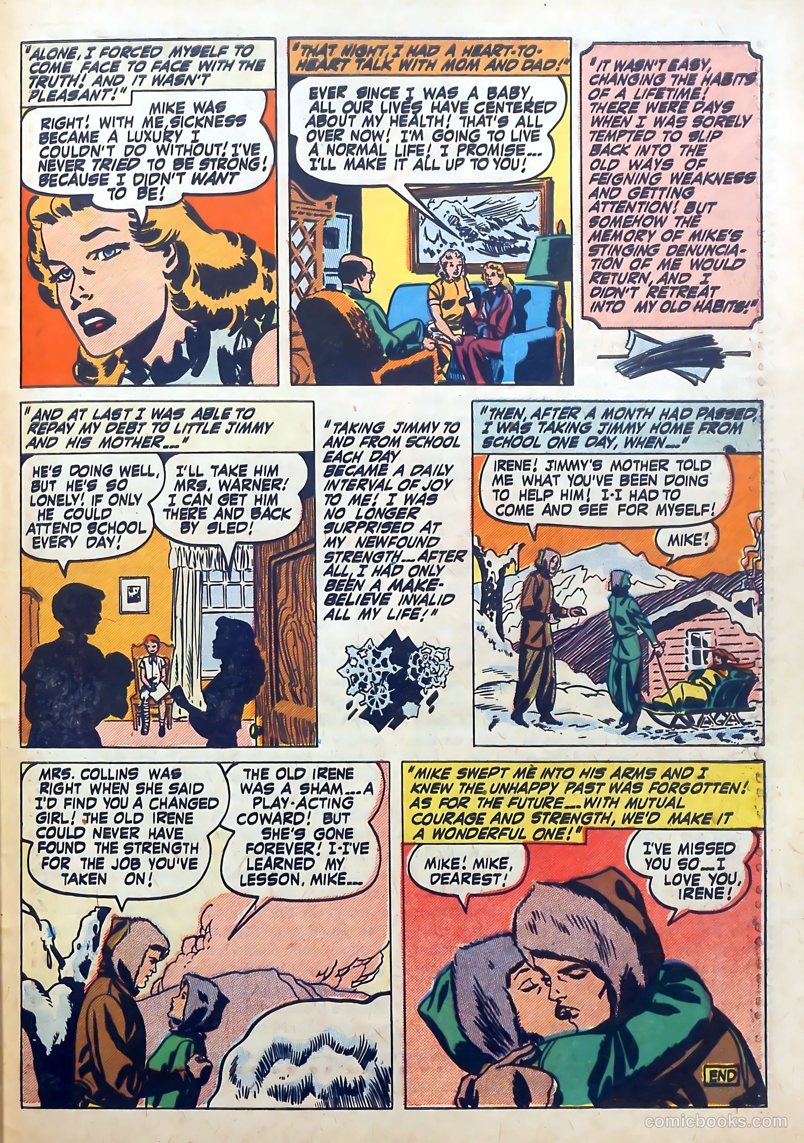 Love Diary #13 (1951) — page 39 of 52