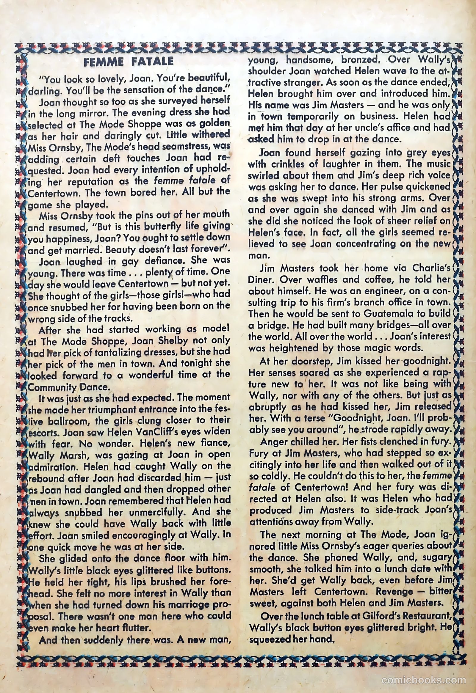 Love Diary #13 (1951) — page 40 of 52