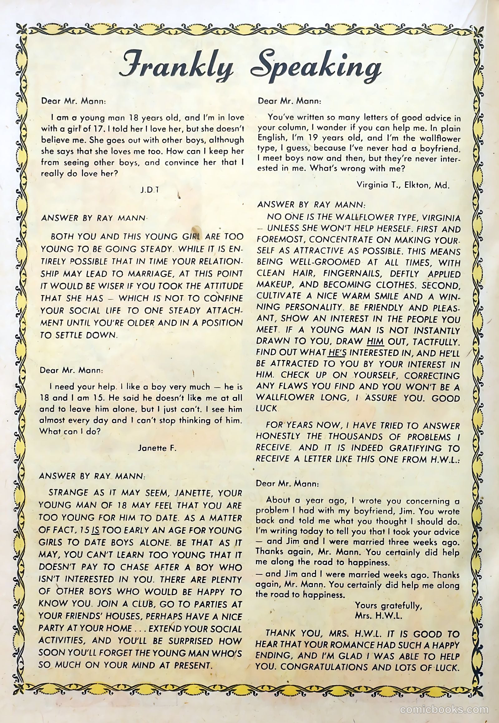 Love Diary #14 (1961) — page 28 of 52