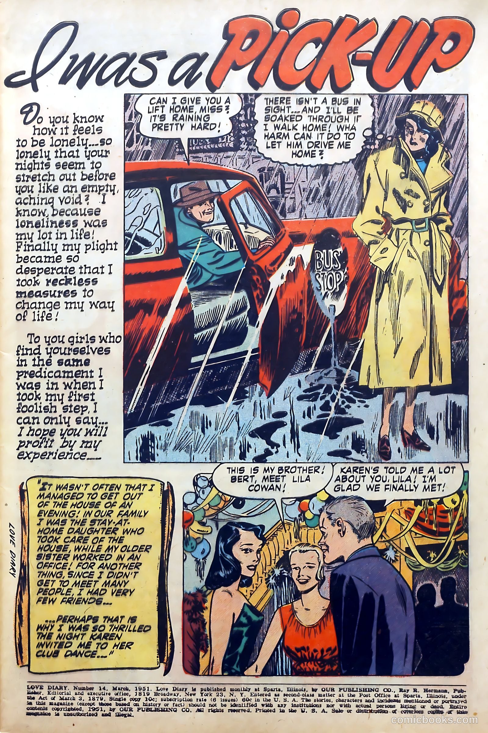 Love Diary #14 (1951) — page 3 of 52