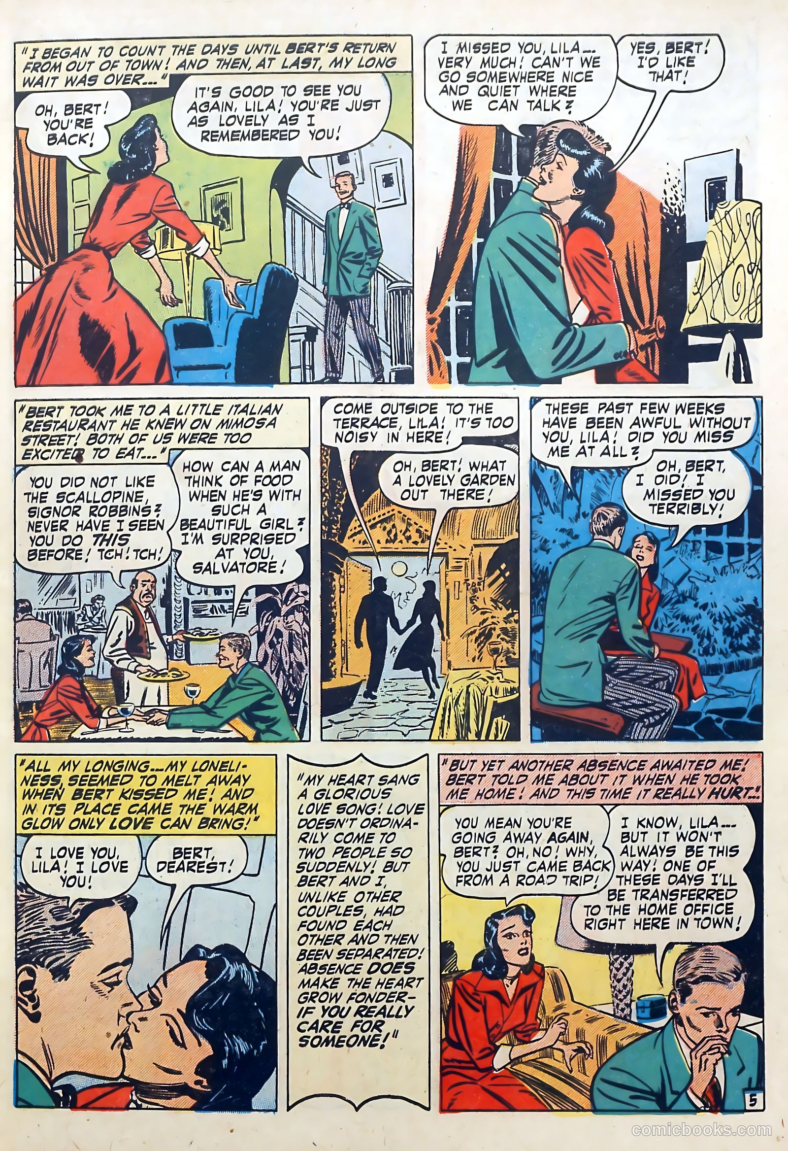 Love Diary #14 (1951) — page 7 of 52