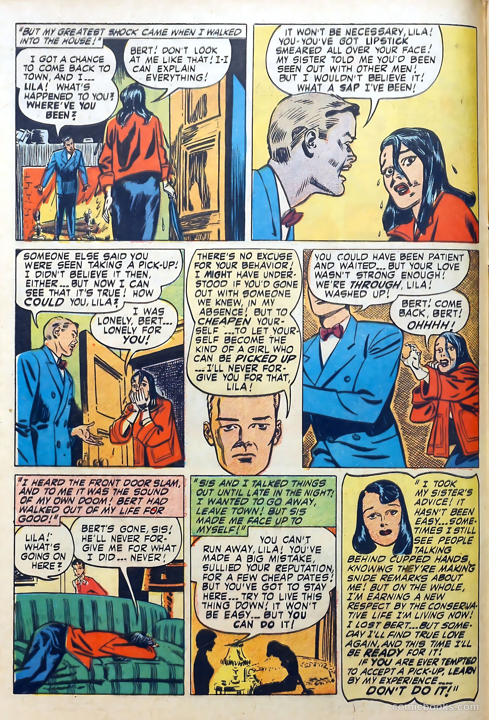 Love Diary #14 (1951) — page 12 of 52