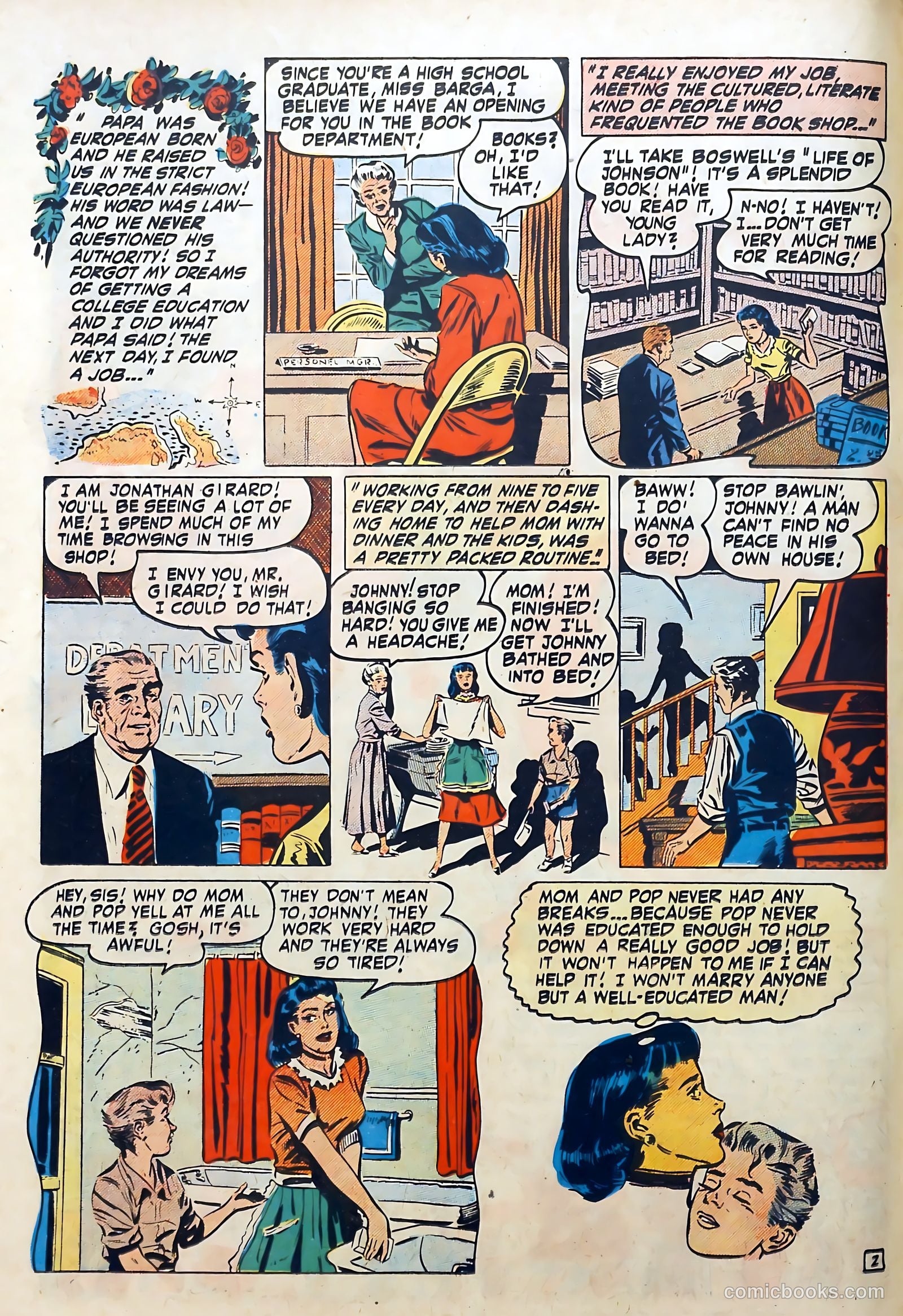 Love Diary #14 (1951) — page 16 of 52