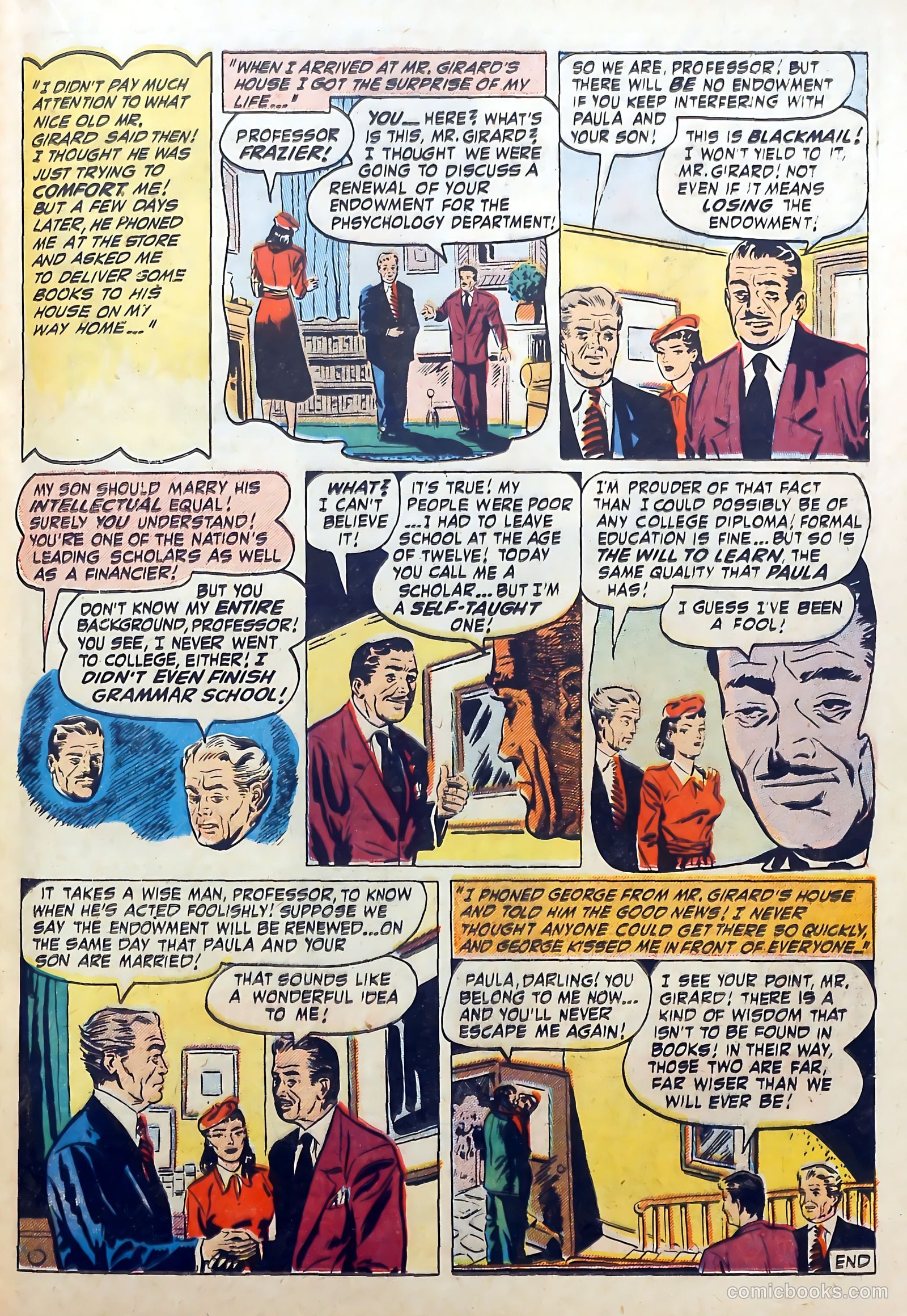 Love Diary #14 (1951) — page 23 of 52