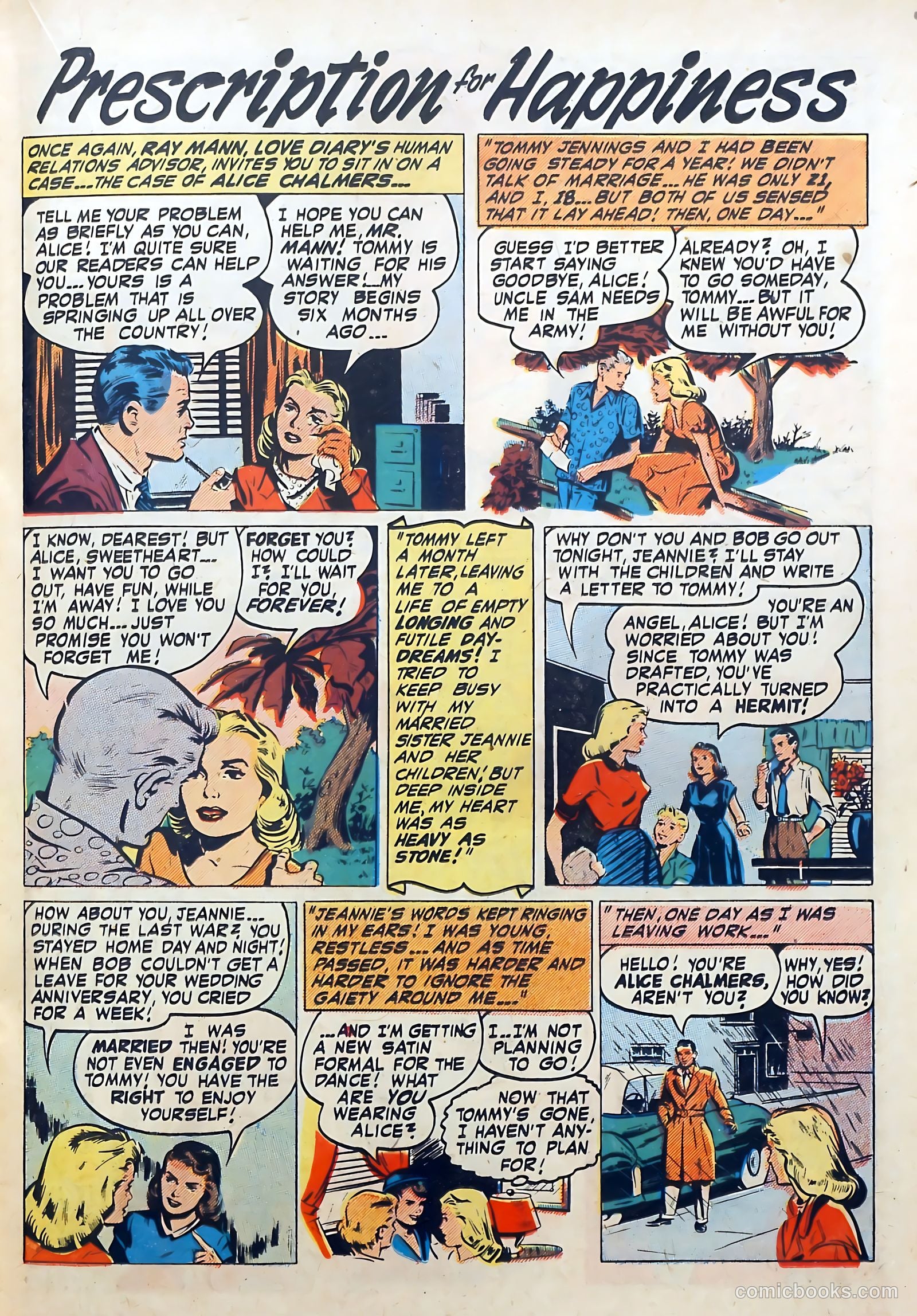 Love Diary #14 (1951) — page 25 of 52