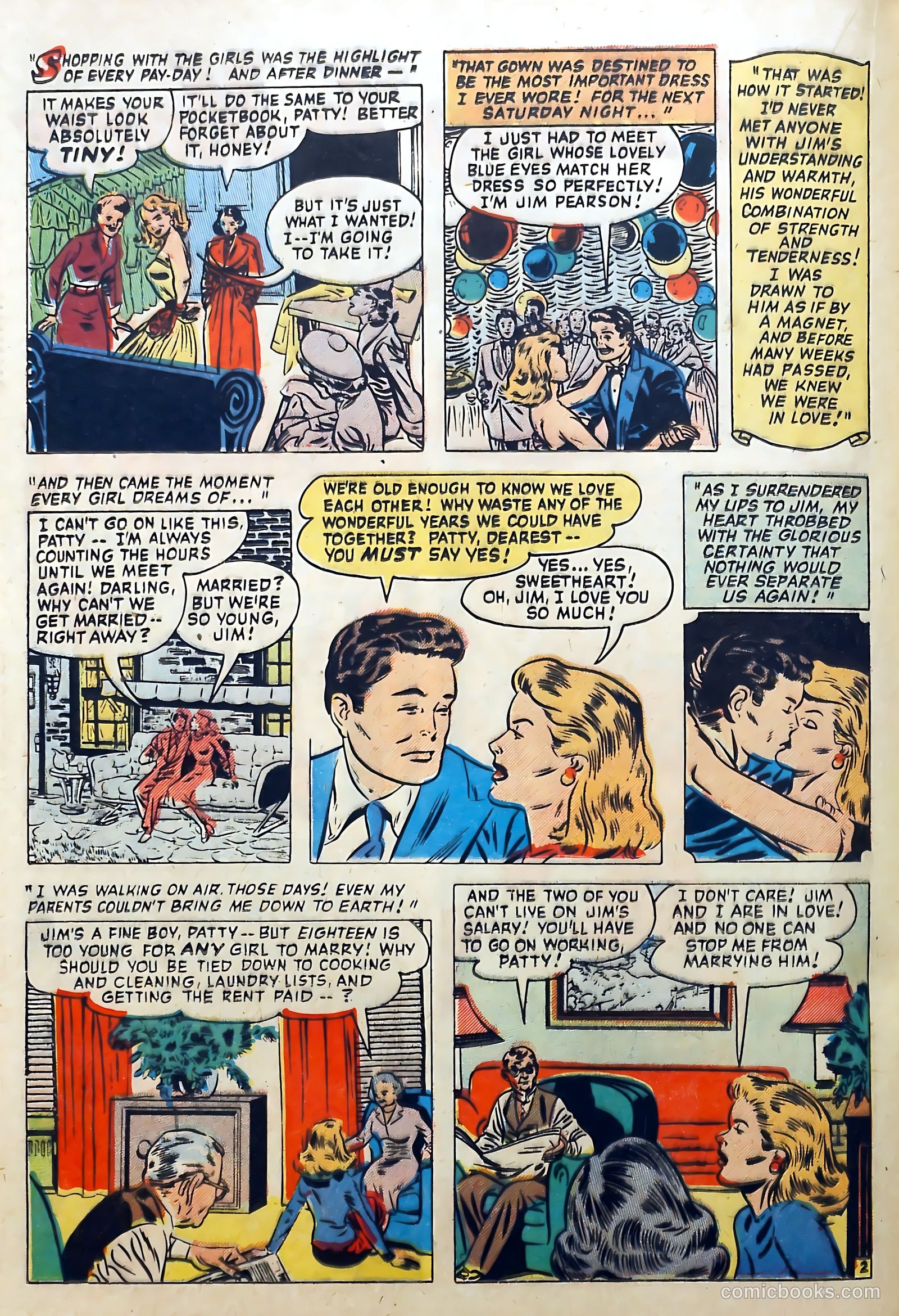 Love Diary #14 (1951) — page 32 of 52