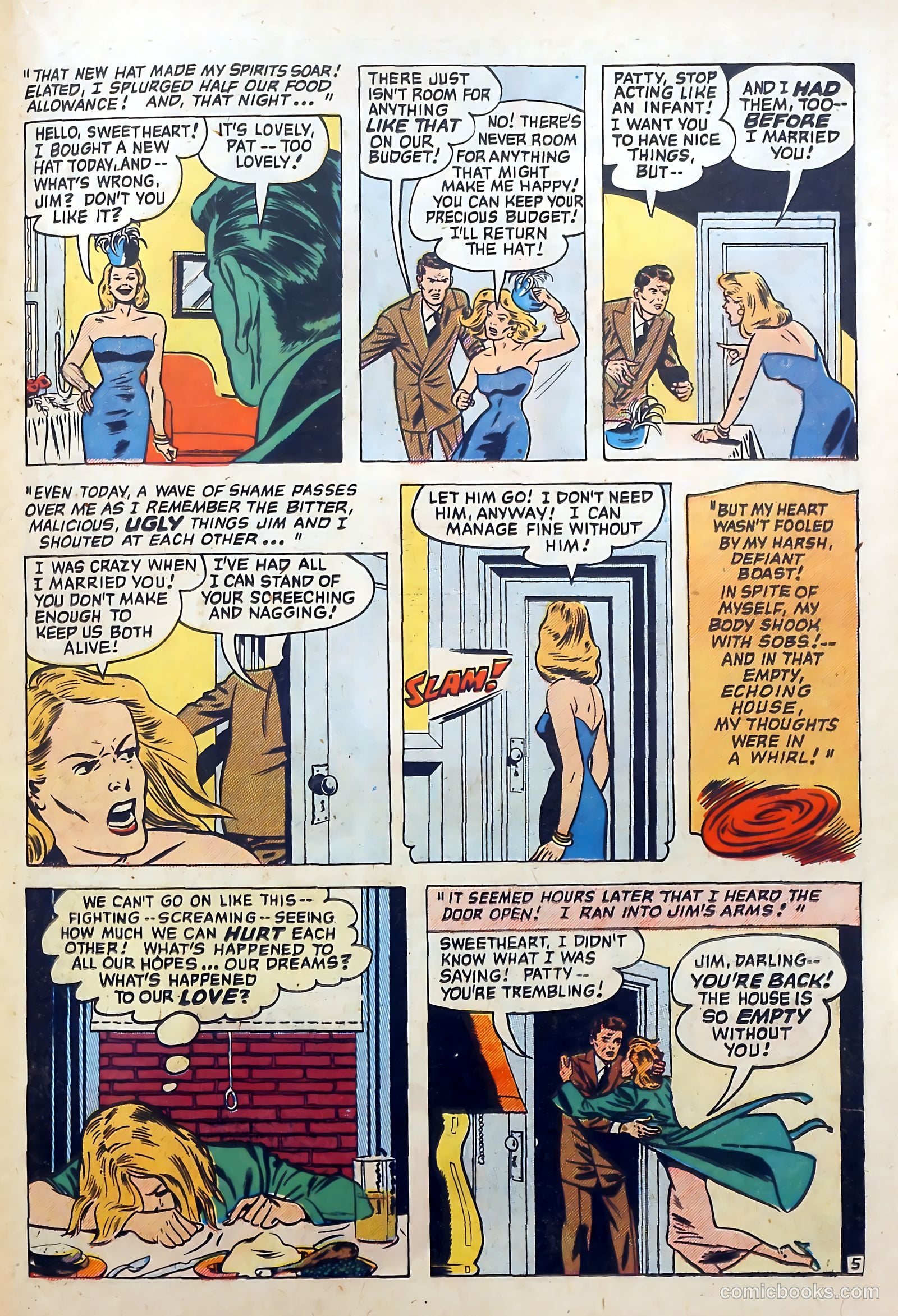 Love Diary #14 (1951) — page 35 of 52