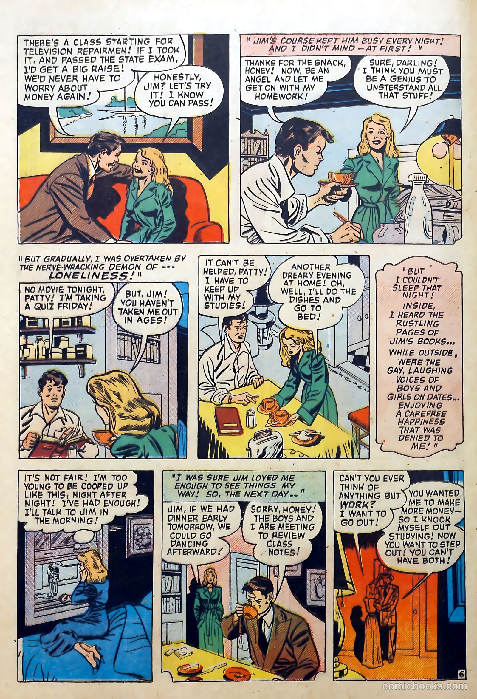 Love Diary #14 (1951) — page 36 of 52