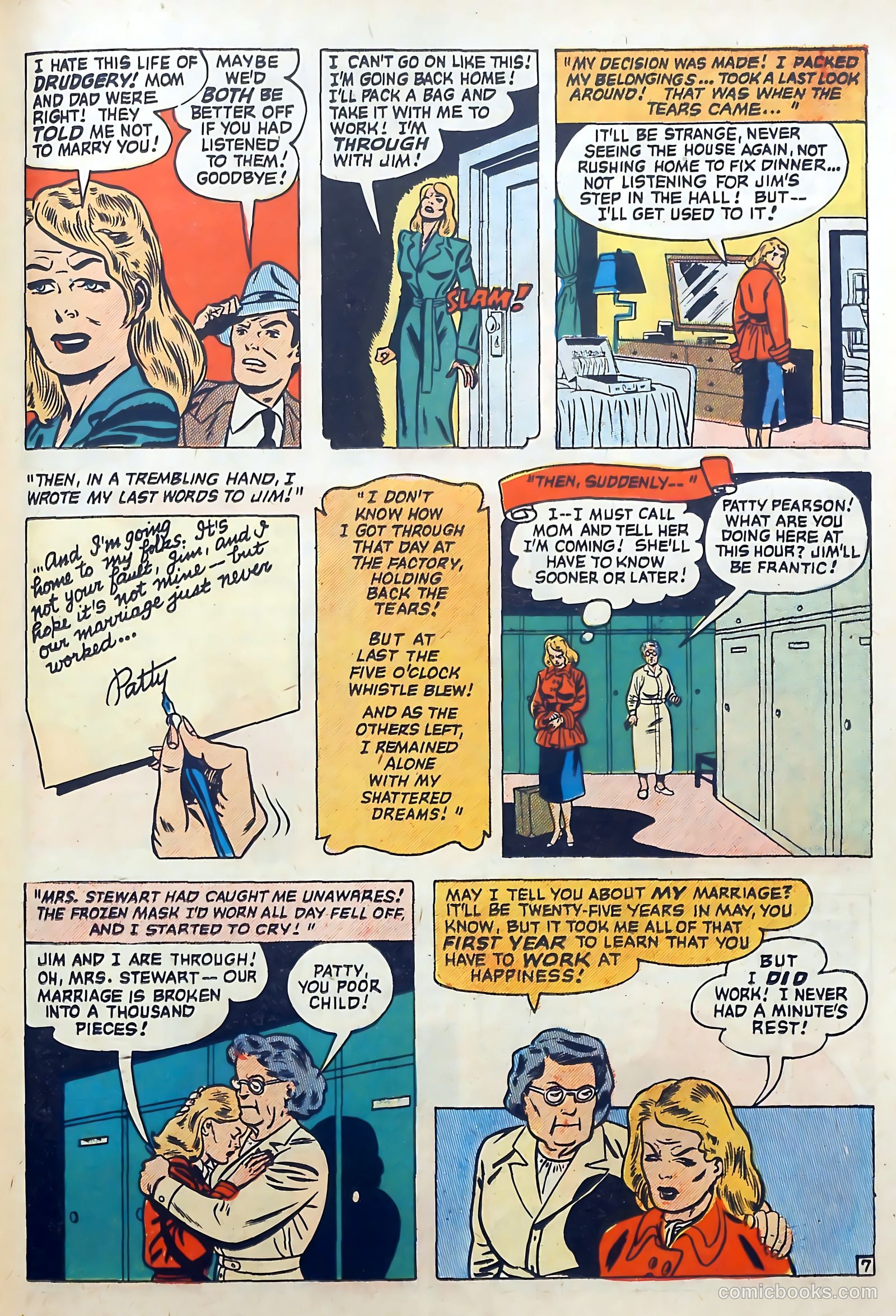 Love Diary #14 (1951) — page 37 of 52