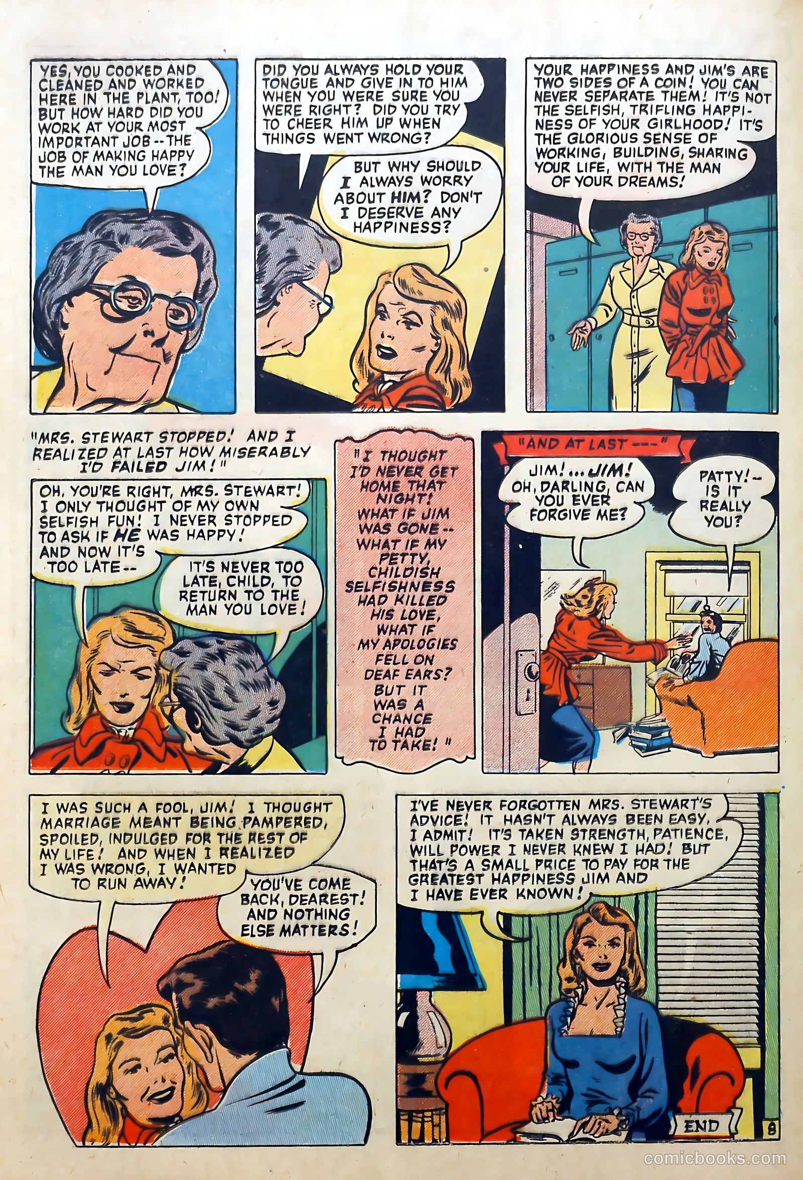 Love Diary #14 (1951) — page 38 of 52