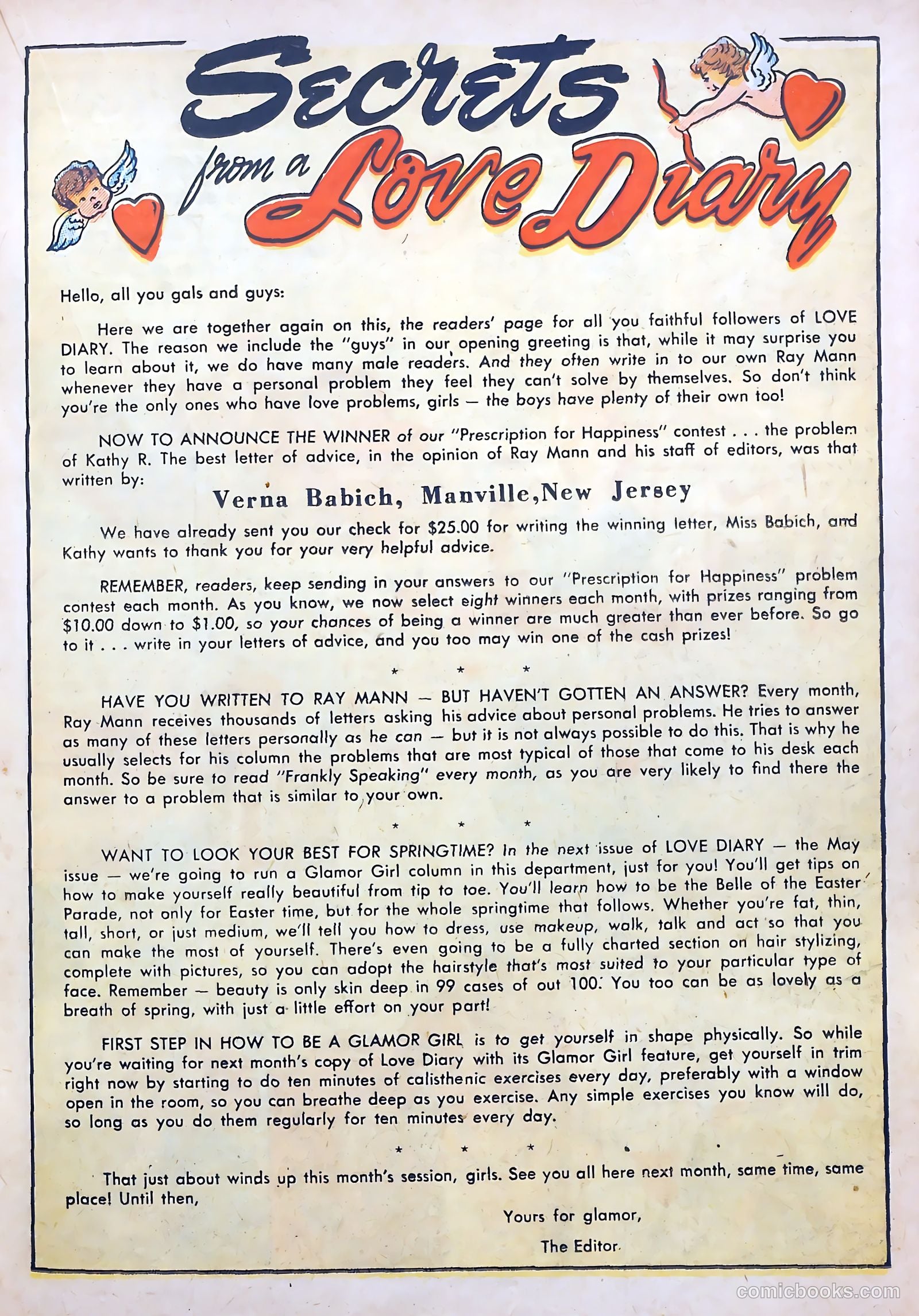 Love Diary #15 (1951) — page 25 of 52