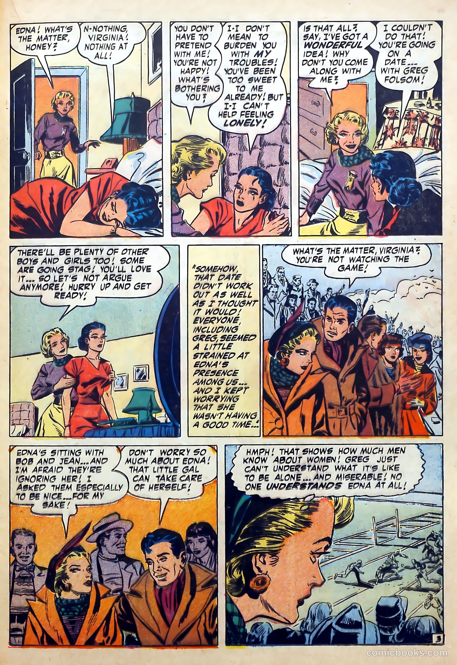 Love Diary #15 (1951) — page 33 of 52