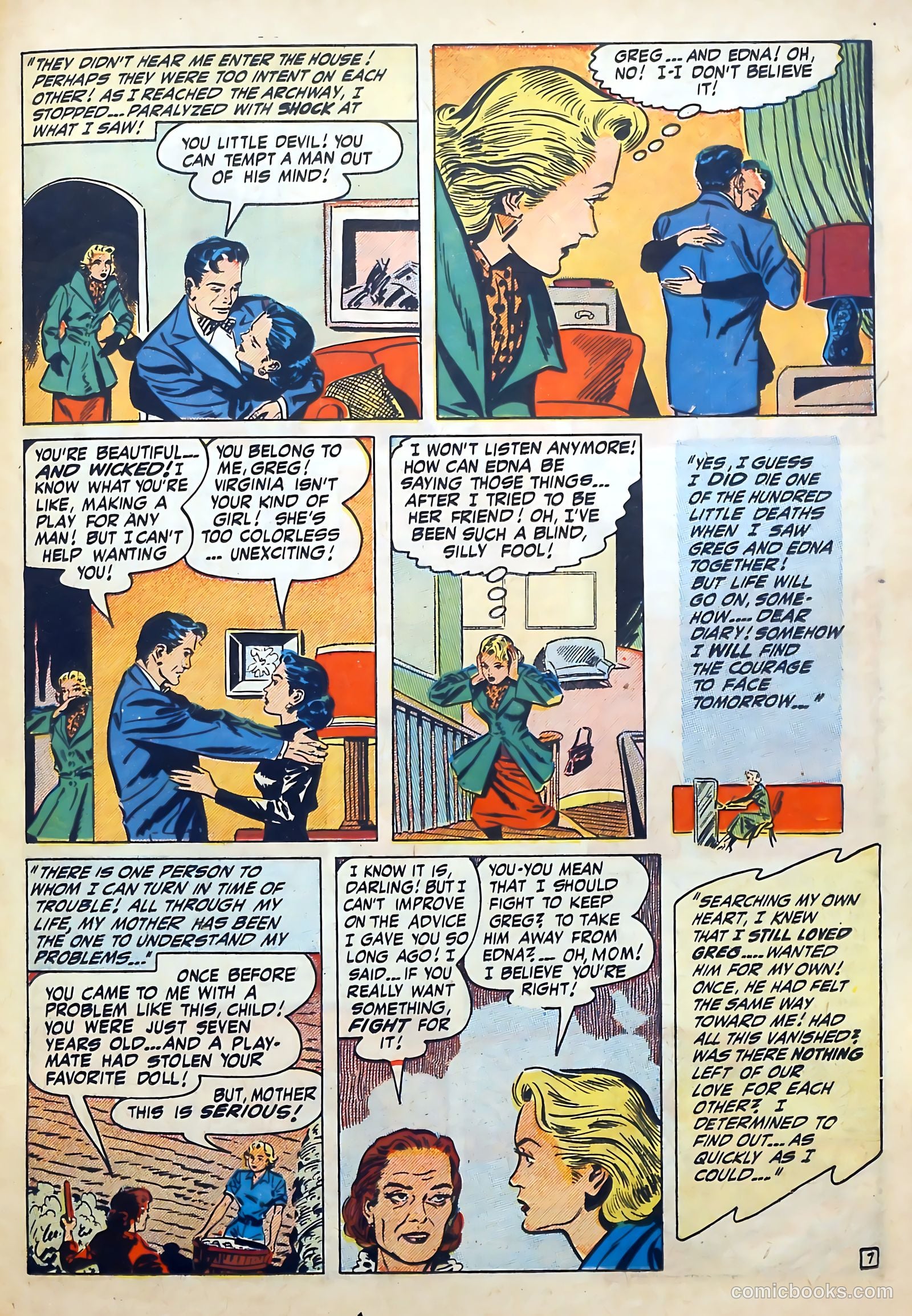 Love Diary #15 (1951) — page 37 of 52