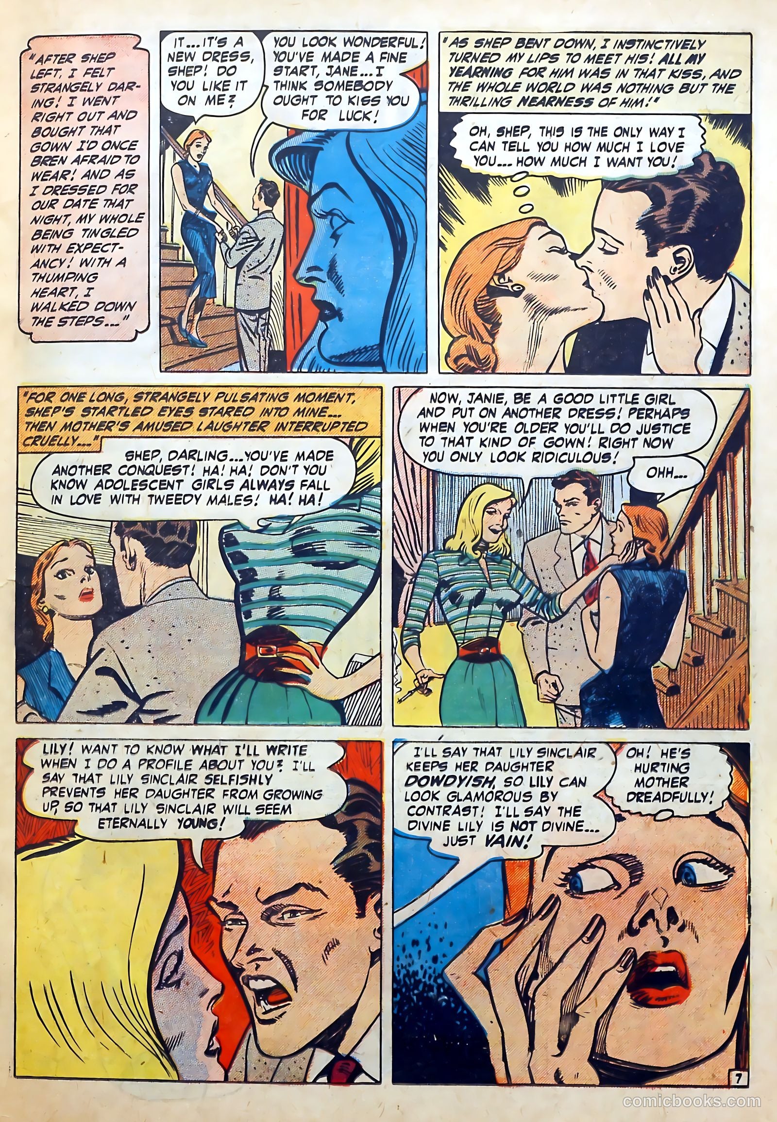 Love Diary #16 (1951) — page 21 of 52