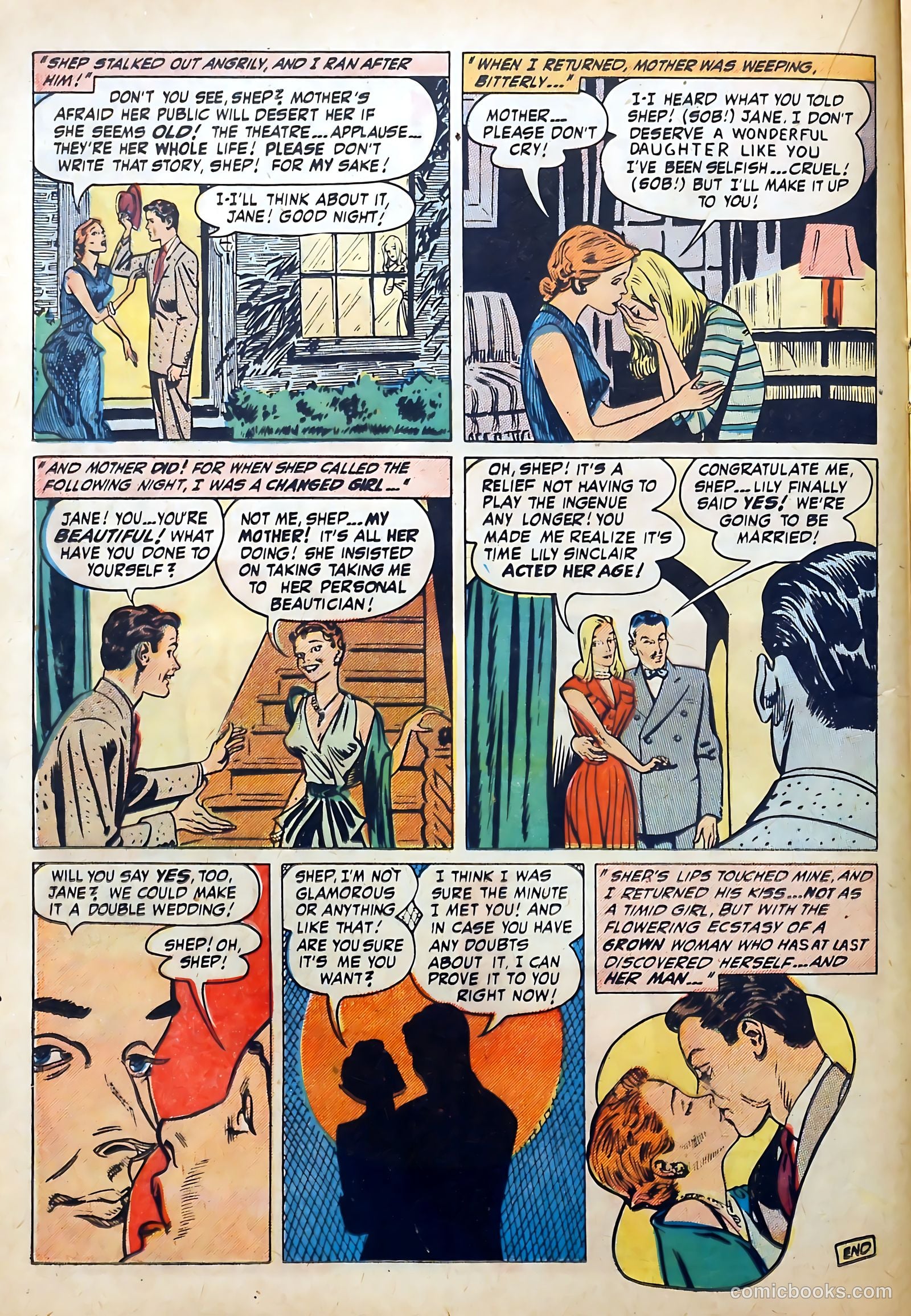 Love Diary #16 (1951) — page 22 of 52