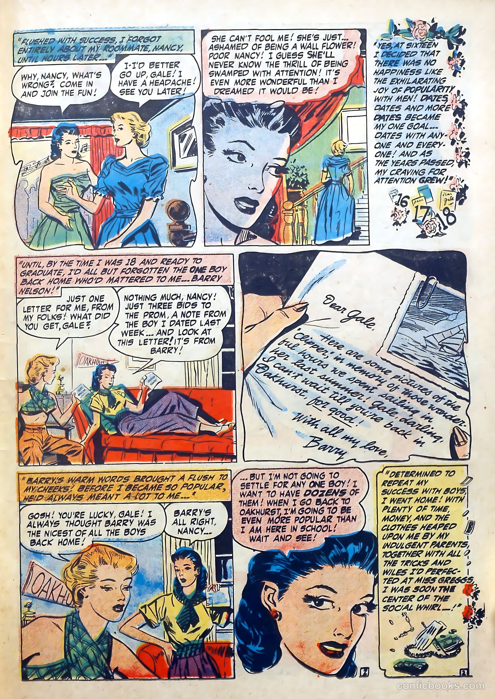 Love Diary #17 (1951) — page 33 of 52