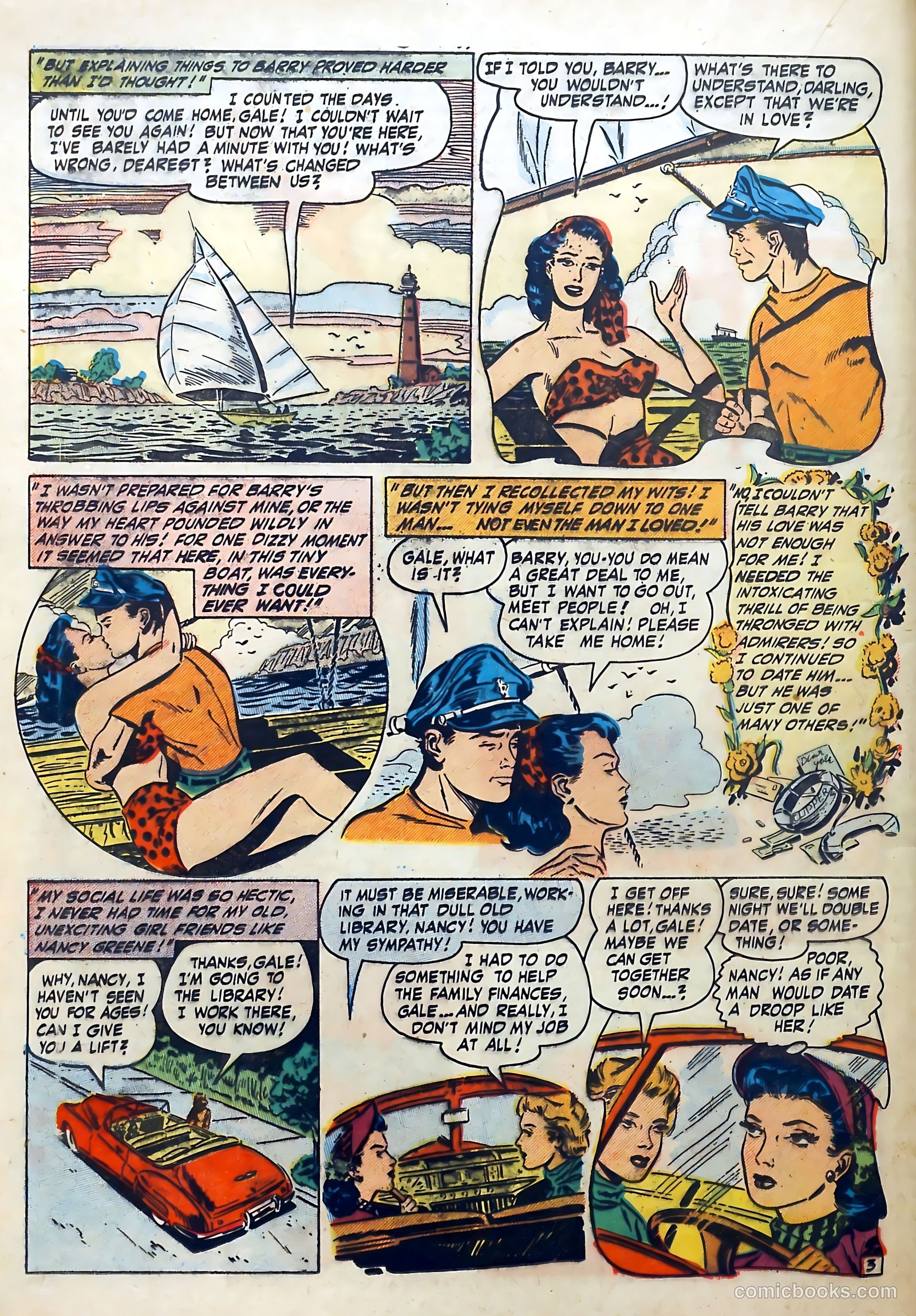 Love Diary #17 (1951) — page 34 of 52