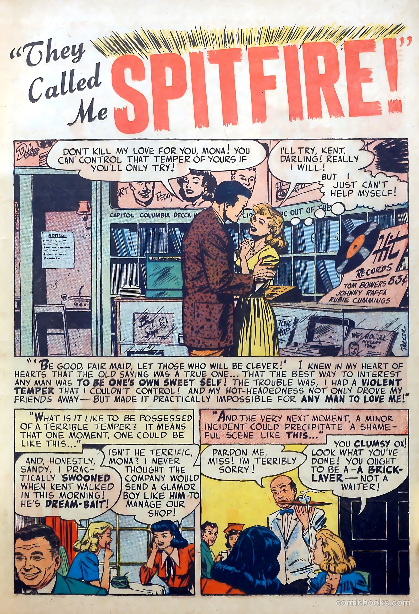 Love Diary #18 (1951) — page 17 of 52