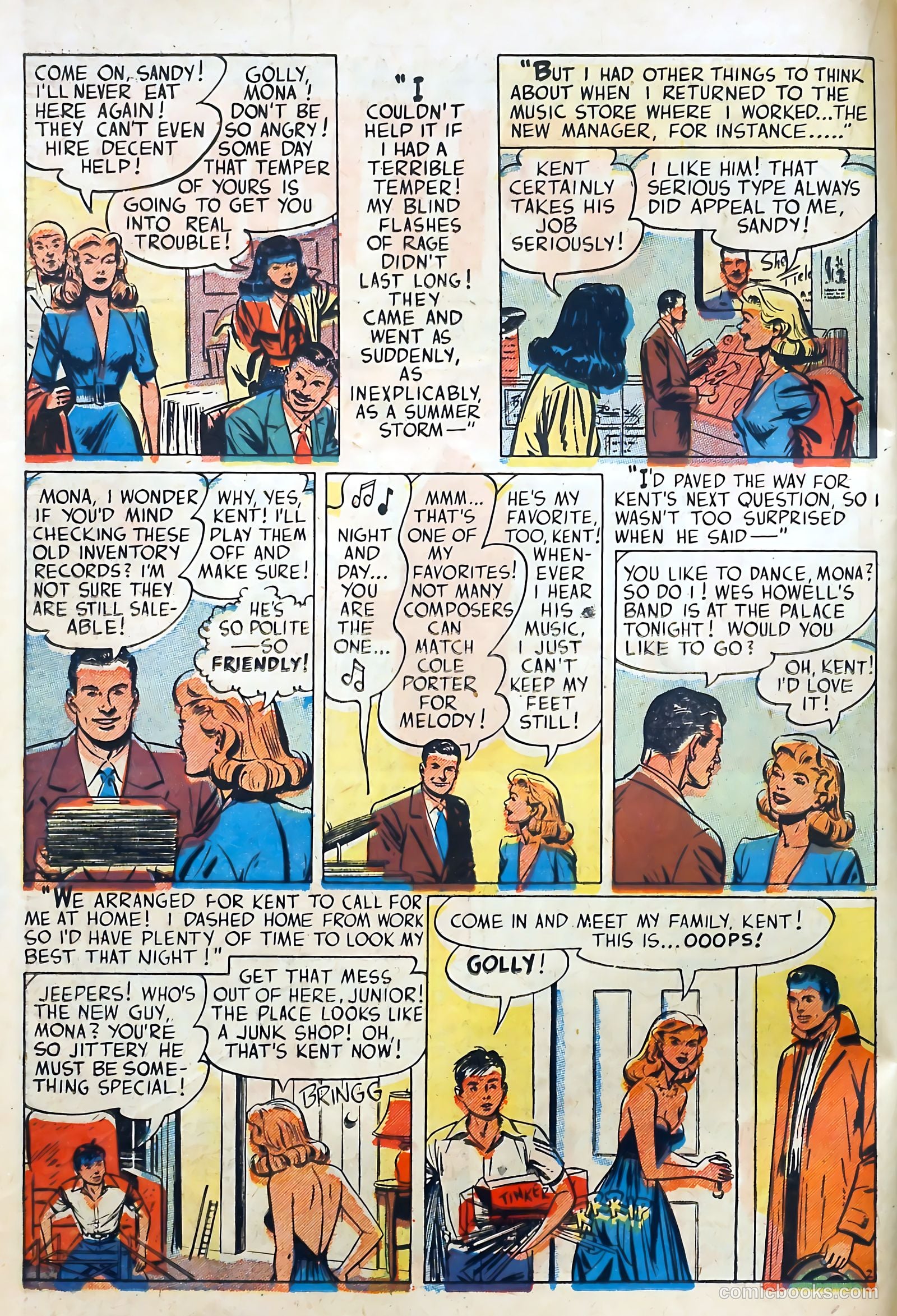 Love Diary #18 (1951) — page 18 of 52
