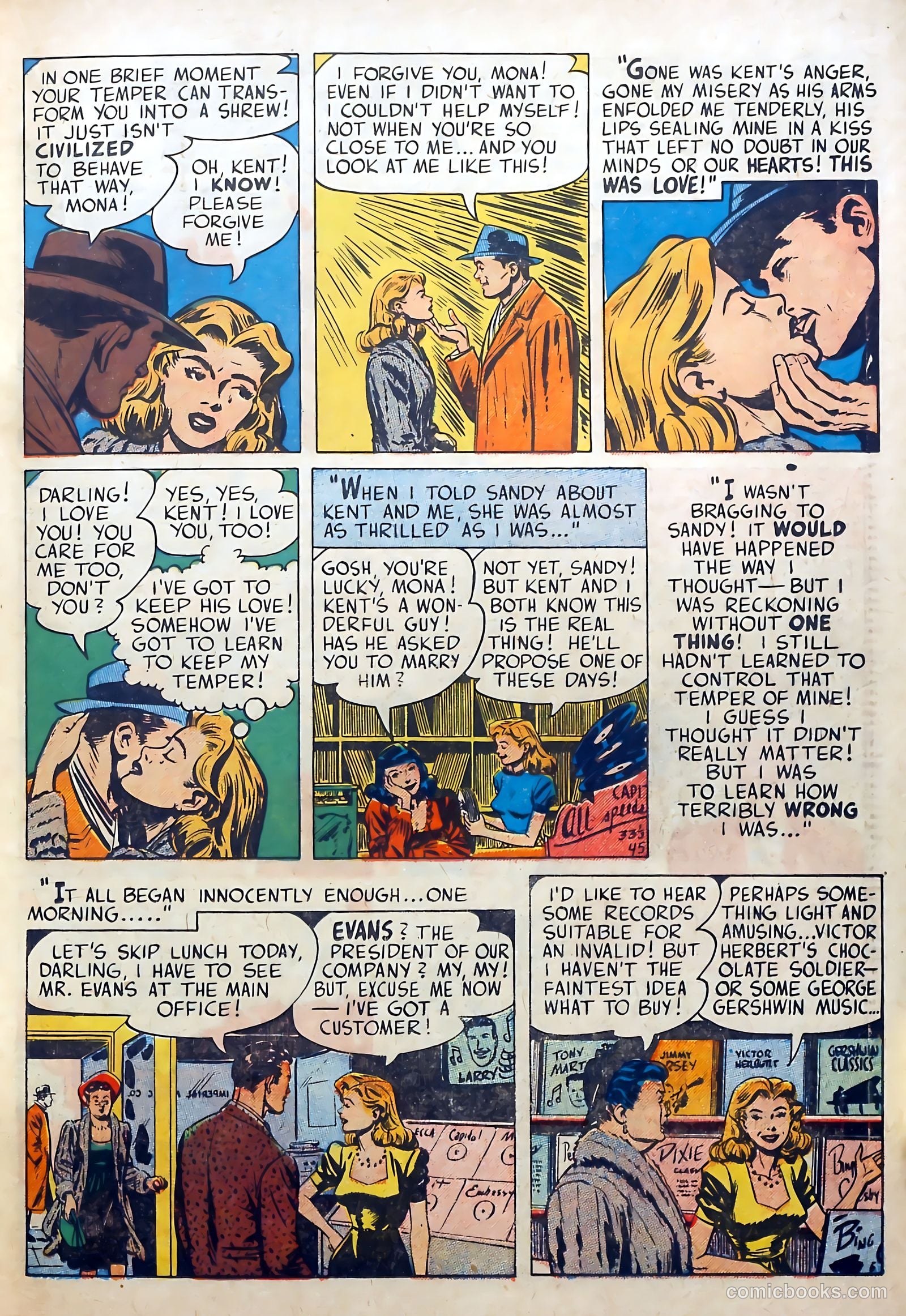 Love Diary #18 (1951) — page 21 of 52