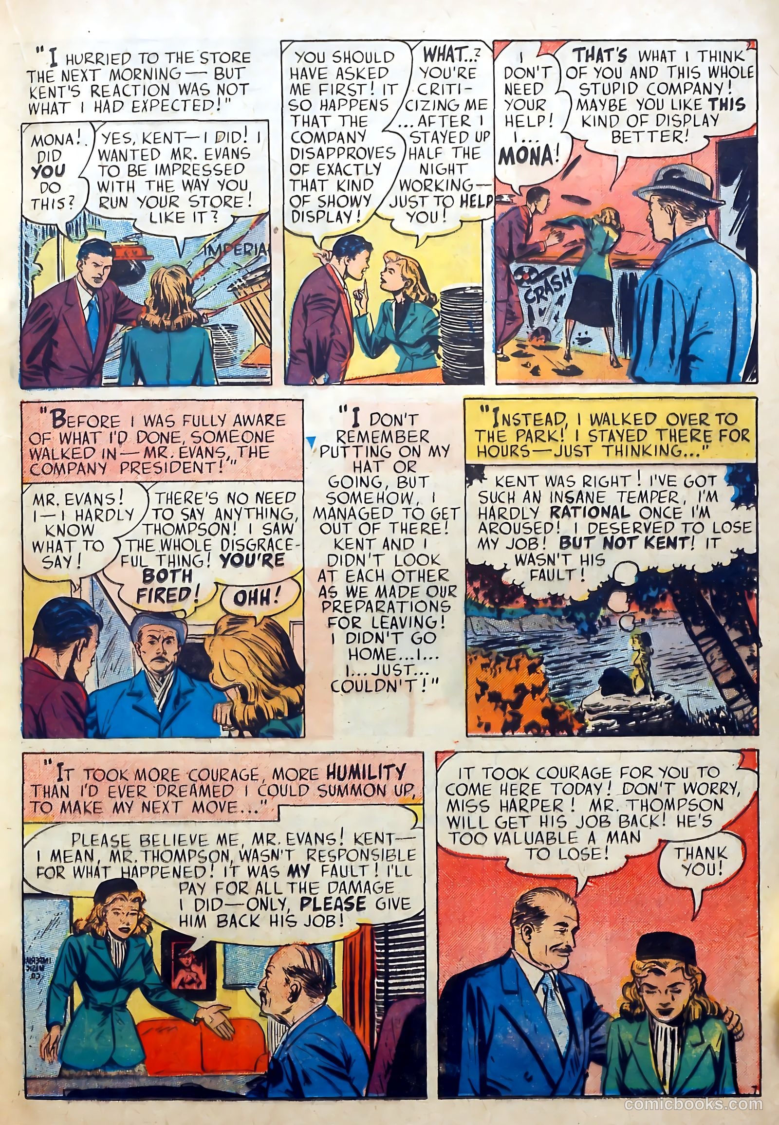 Love Diary #18 (1951) — page 23 of 52