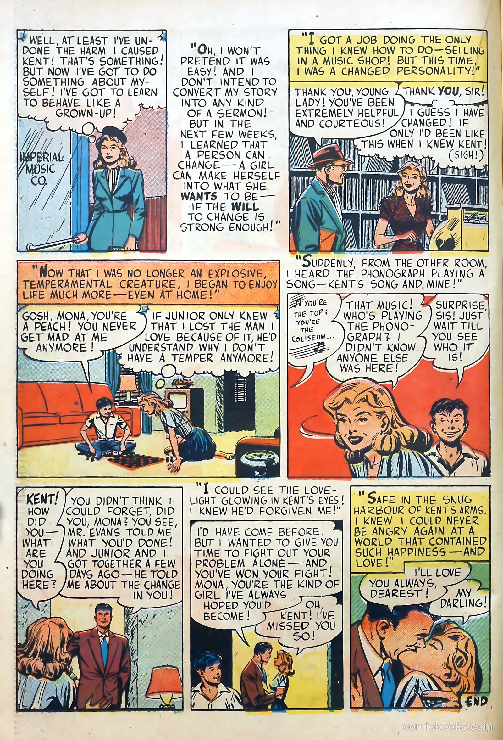 Love Diary #18 (1951) — page 24 of 52