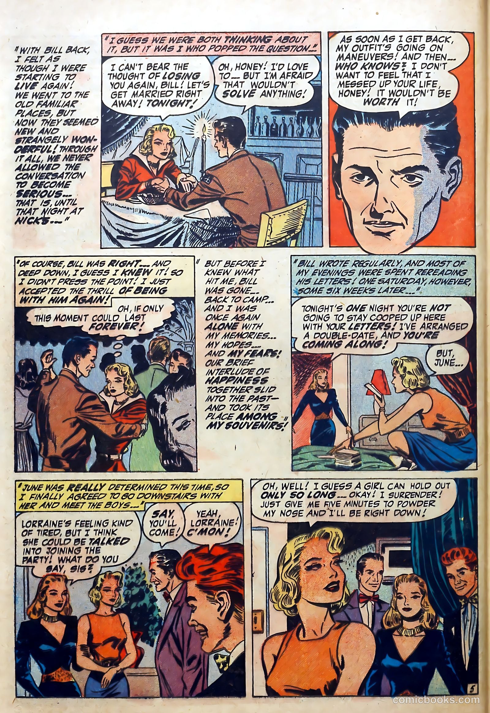 Love Diary #18 (1951) — page 36 of 52