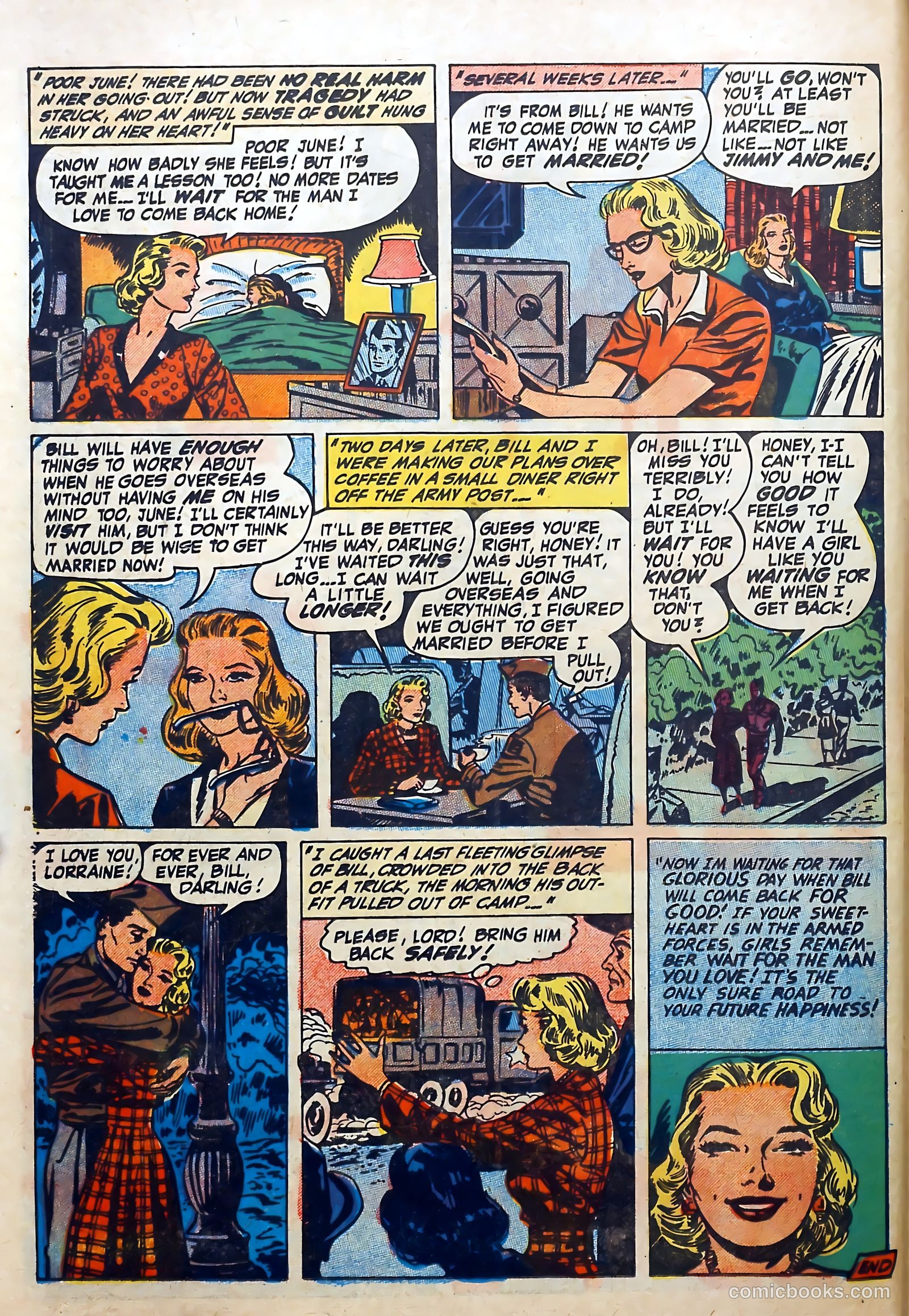 Love Diary #18 (1951) — page 38 of 52