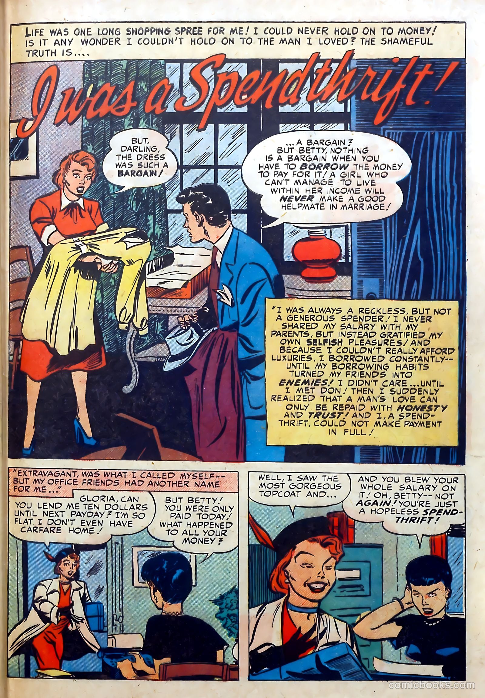 Love Diary #18 (1951) — page 41 of 52