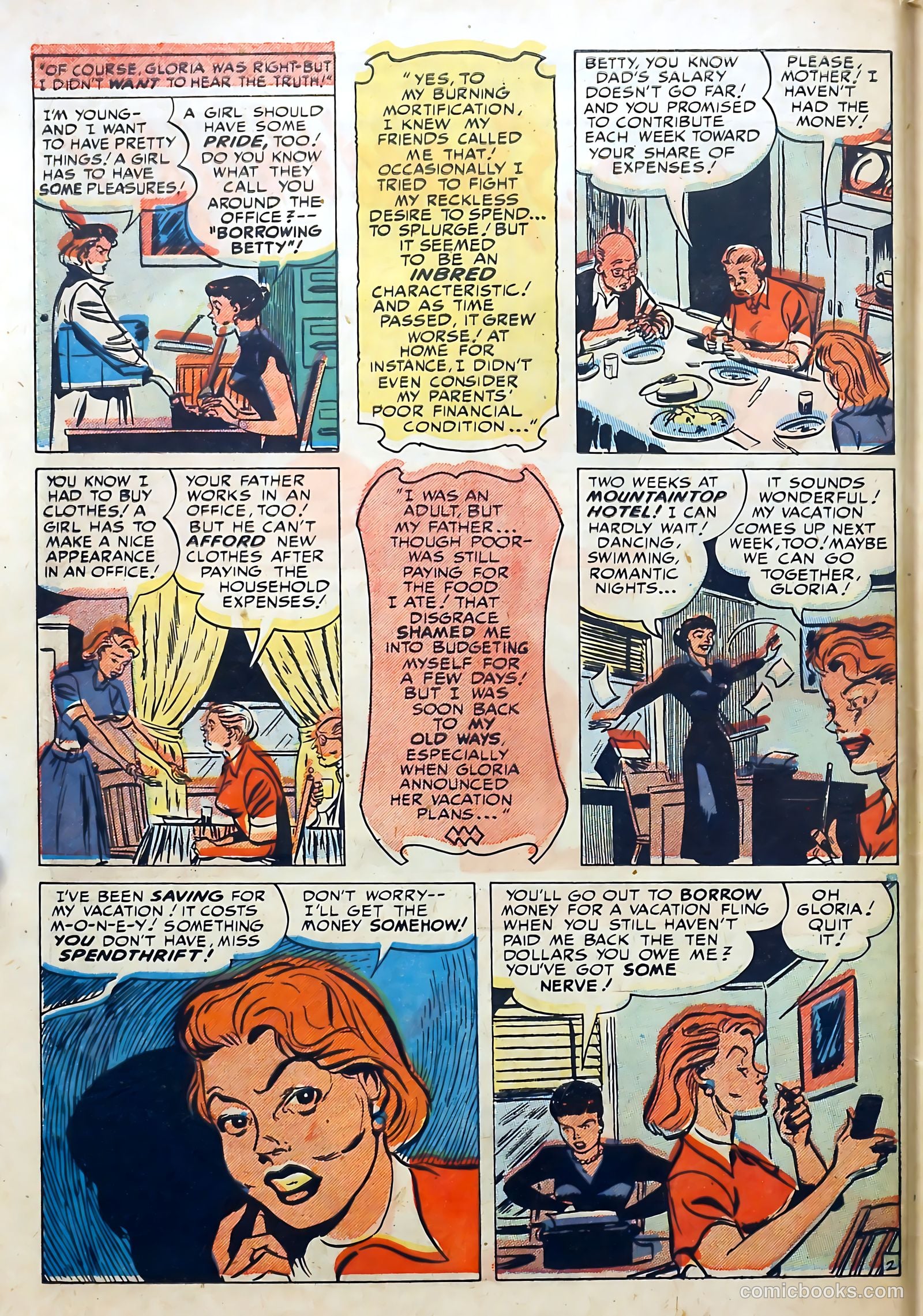 Love Diary #18 (1951) — page 42 of 52