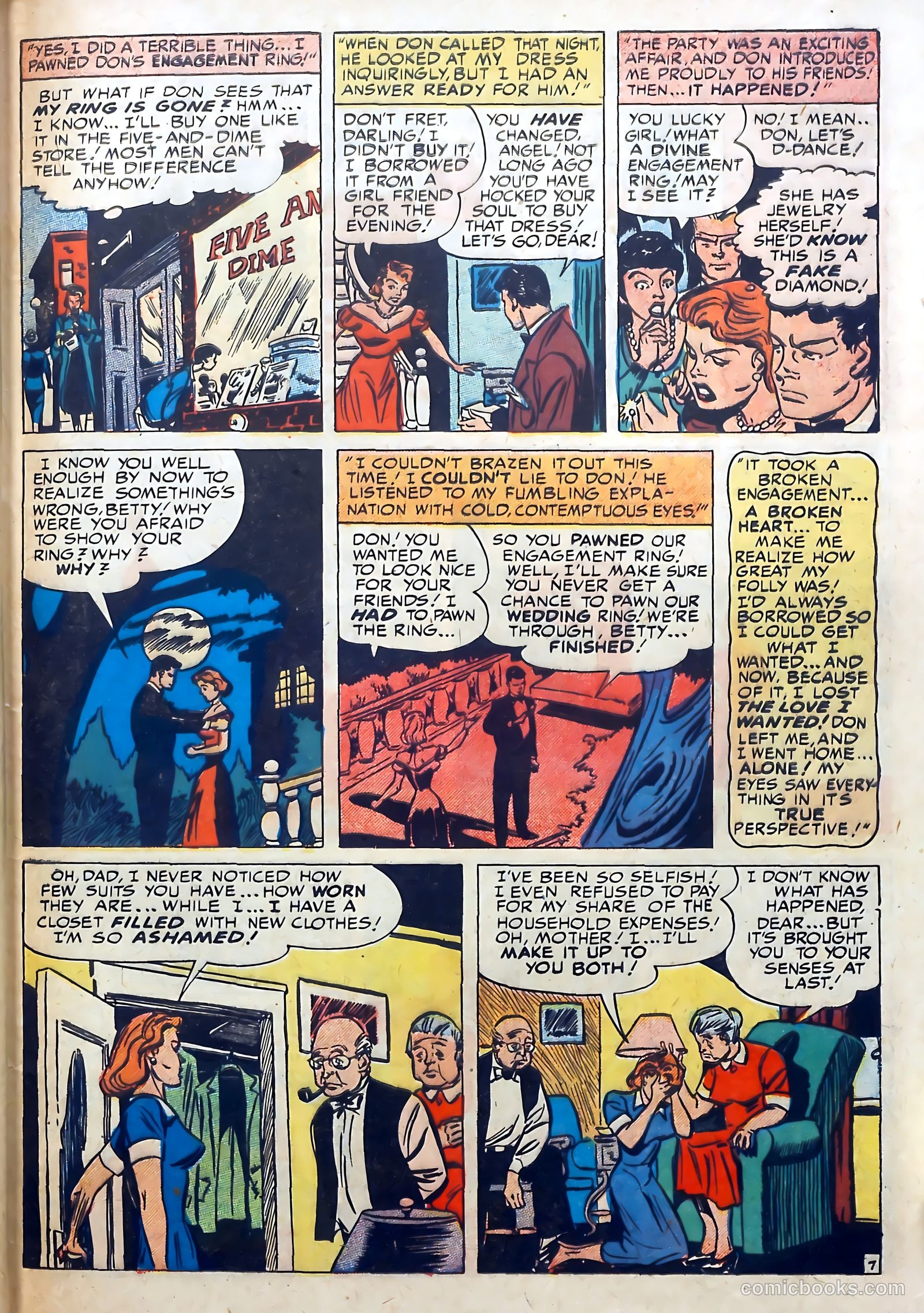 Love Diary #18 (1951) — page 47 of 52