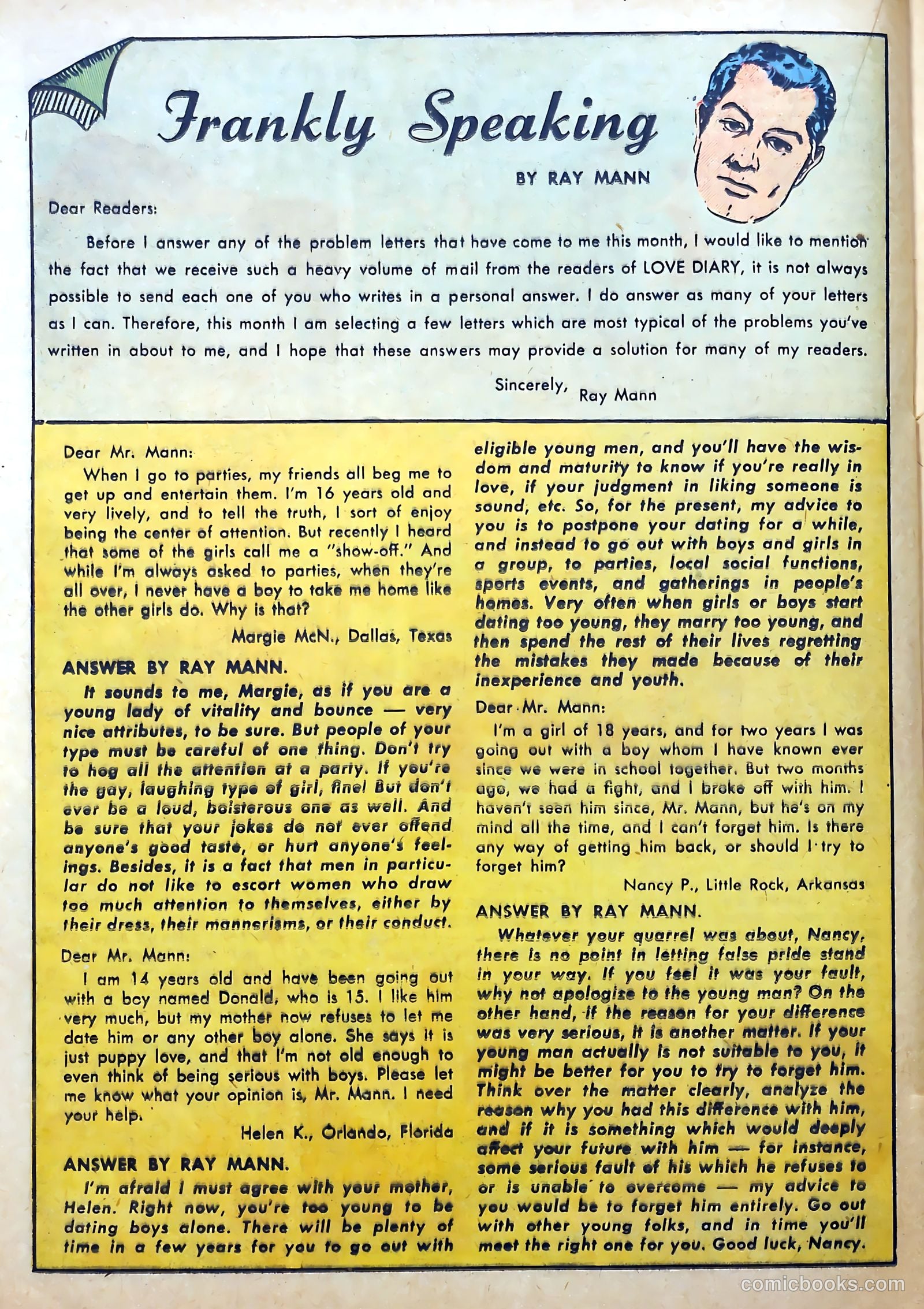 Love Diary #19 (1961) — page 30 of 52