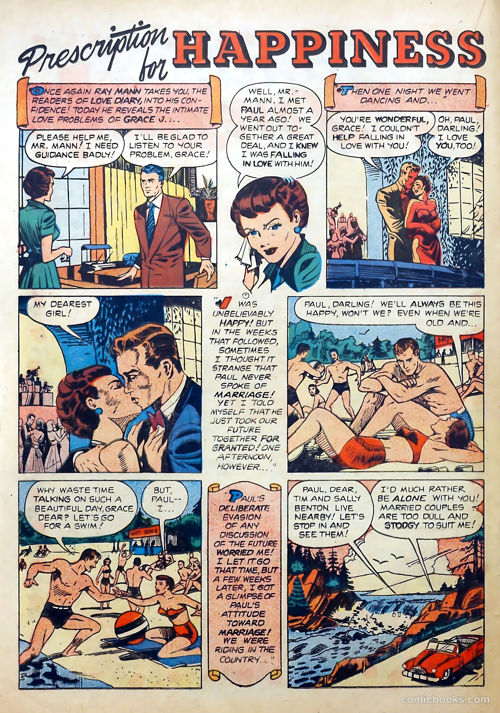 Love Diary #19 (1951) — page 28 of 52