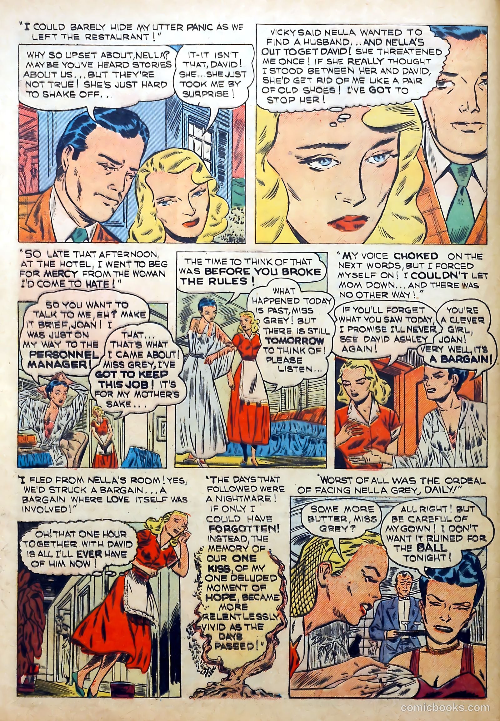 Love Diary #19 (1951) — page 36 of 52