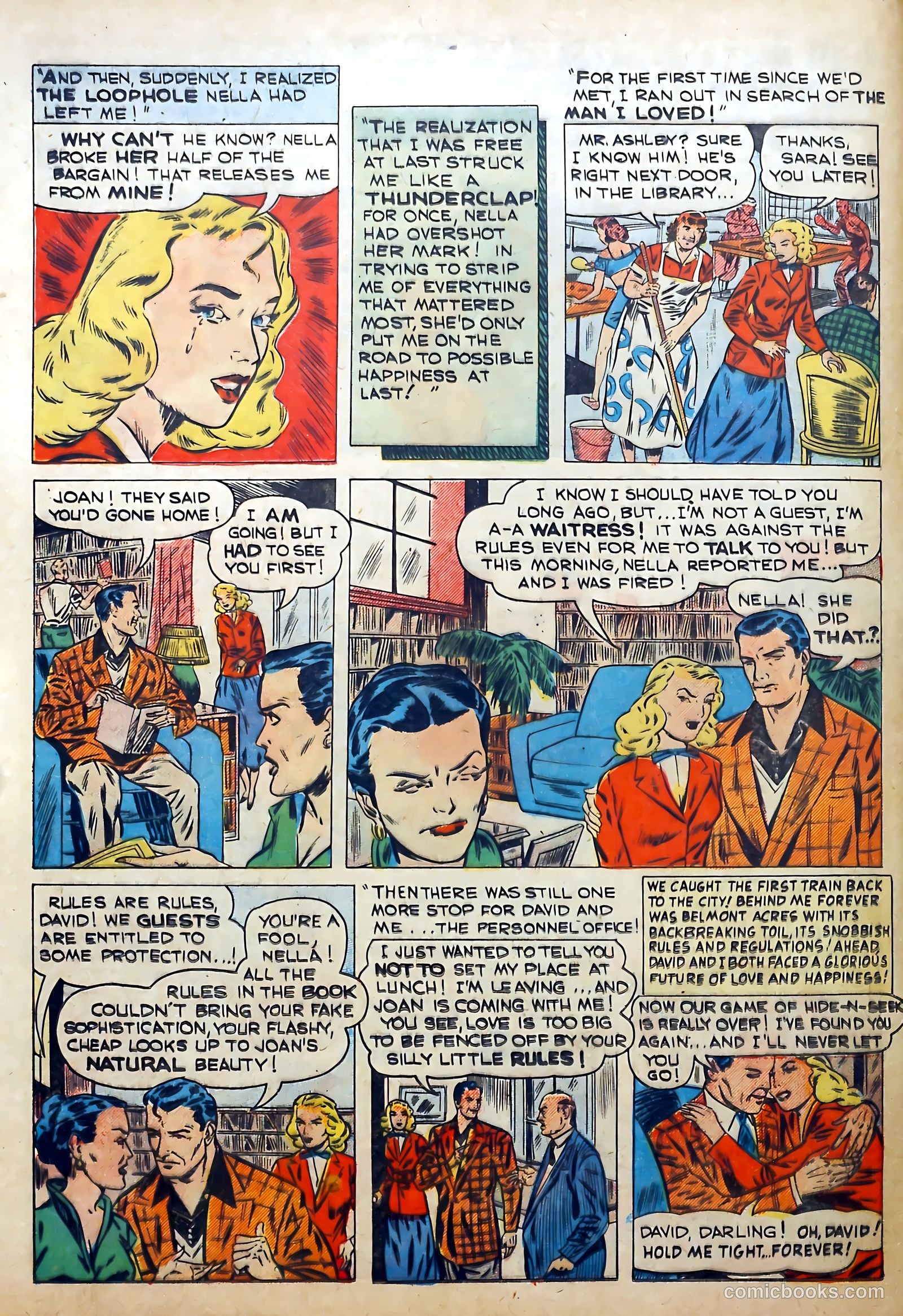 Love Diary #19 (1951) — page 38 of 52