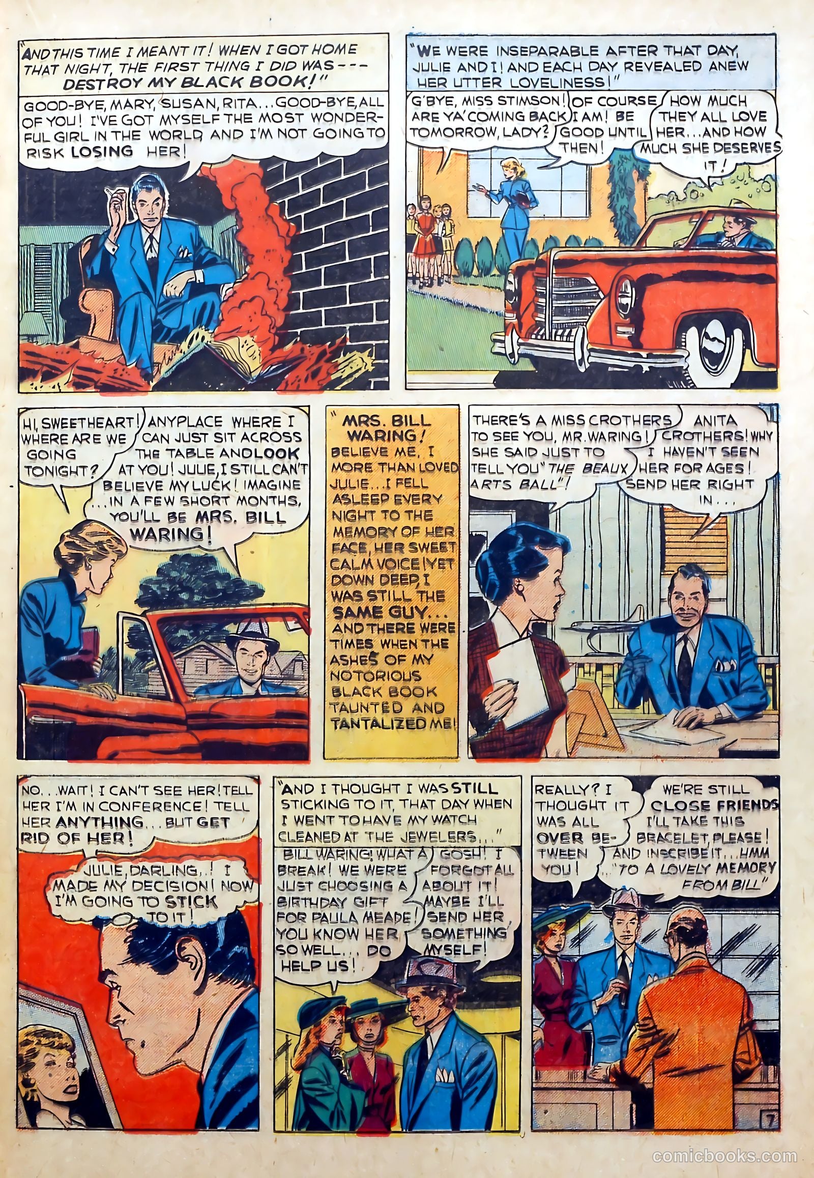 Love Diary #20 (1951) — page 23 of 52
