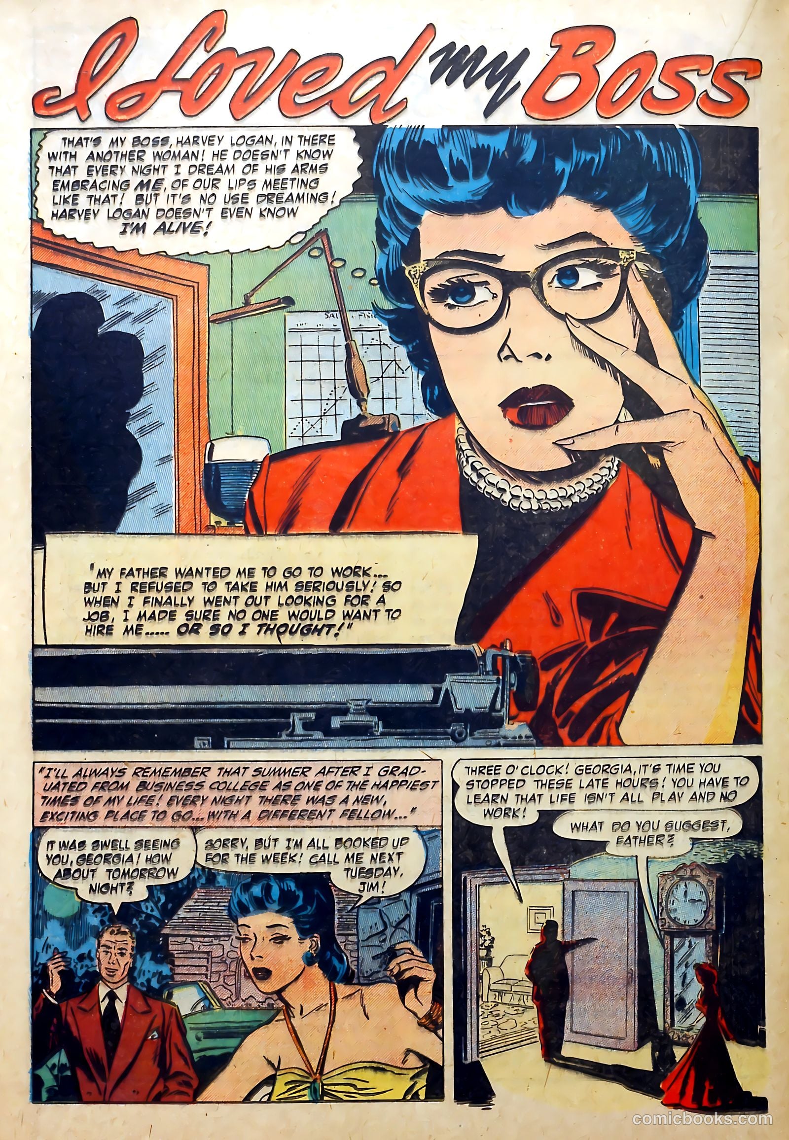 Love Diary #20 (1951) — page 32 of 52