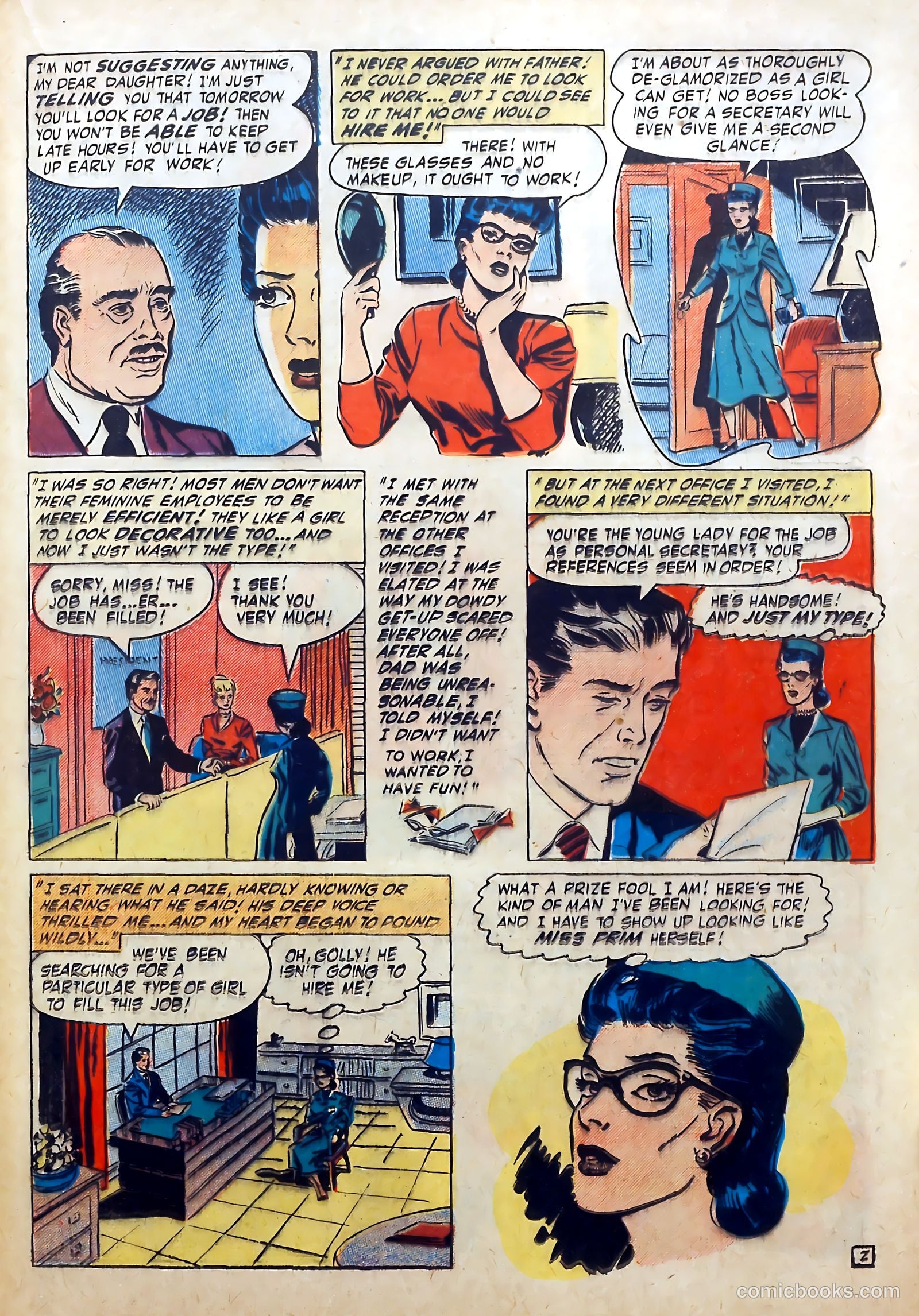 Love Diary #20 (1951) — page 33 of 52